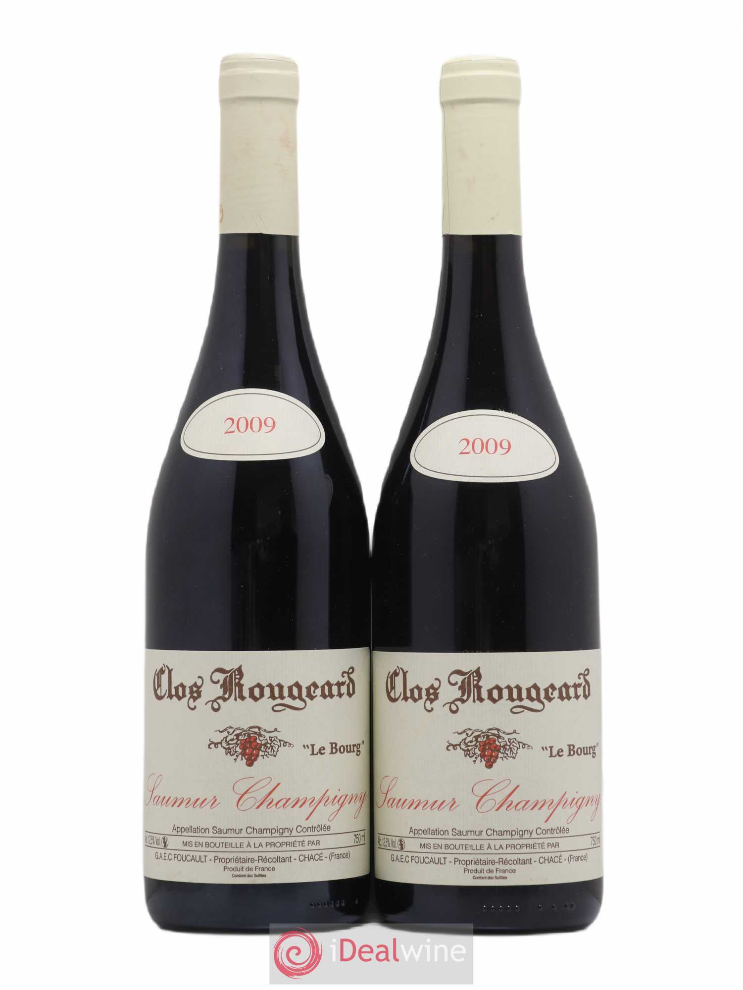 Saumur-Champigny Le Bourg Clos Rougeard 2009 - Lot de 2 bouteilles - 0