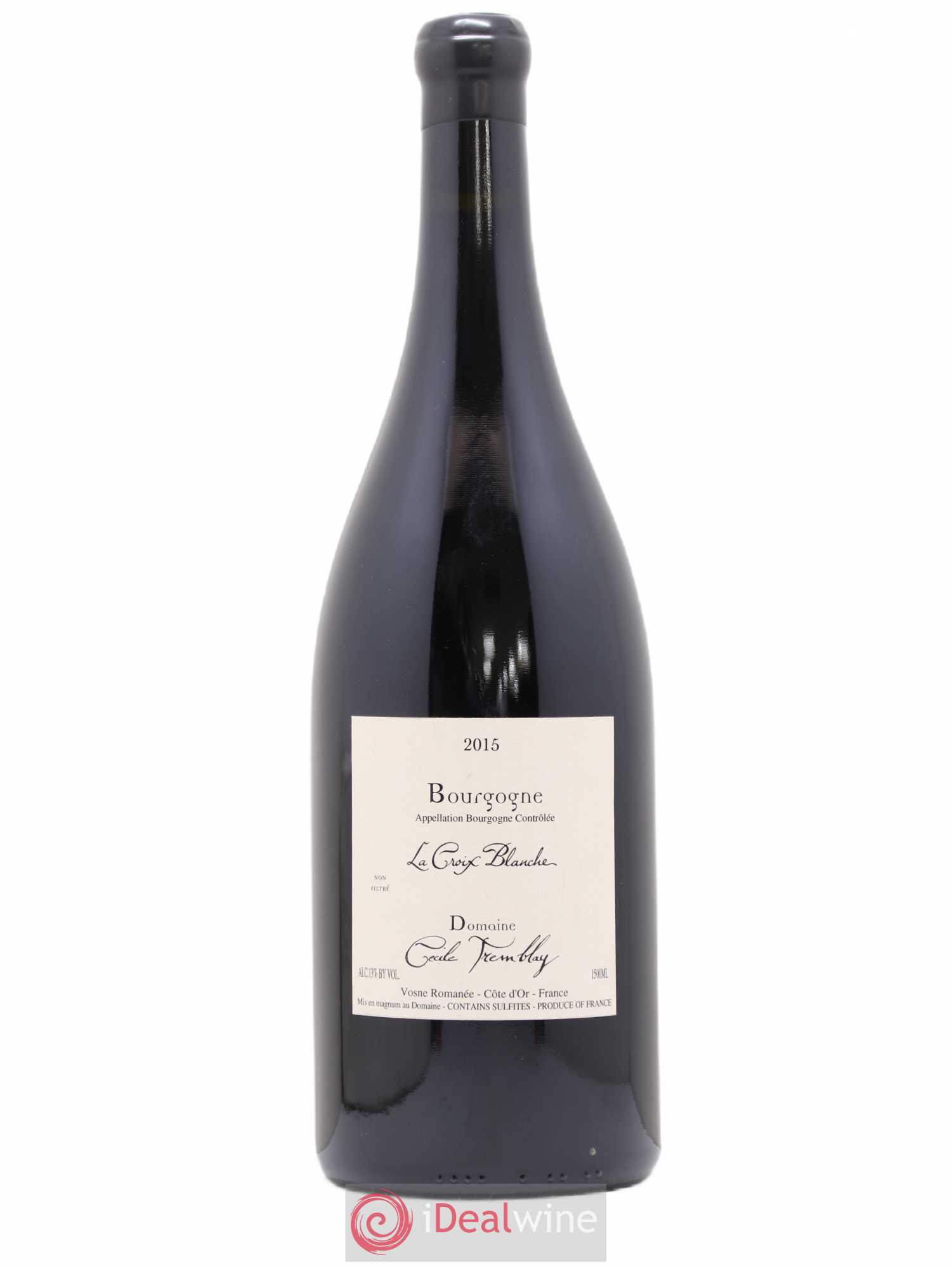 Bourgogne La Croix Blanche Cécile Tremblay 2015 - Lot de 1 magnum - 0