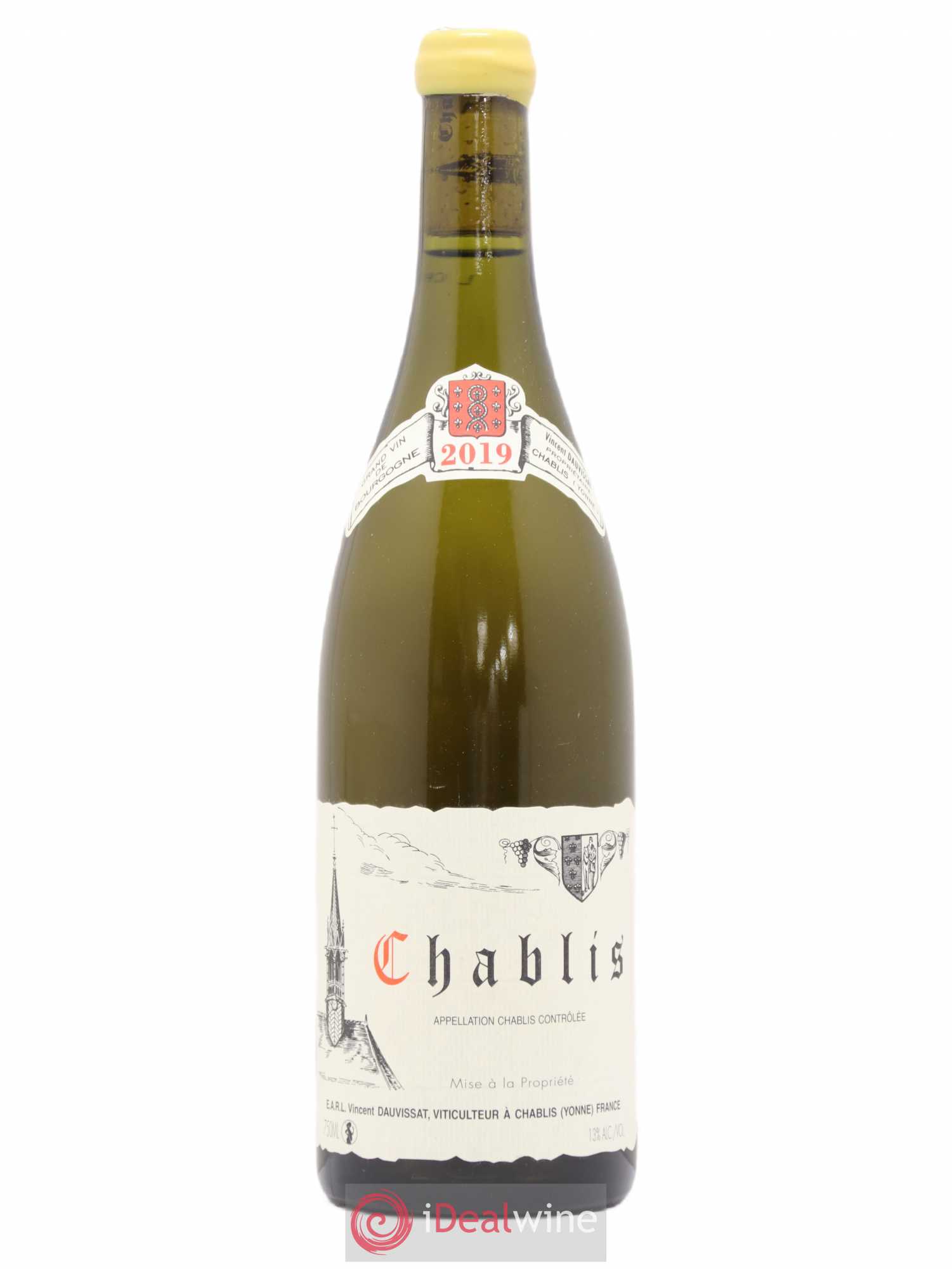 Chablis Vincent Dauvissat (Domaine) 2019 - Lot de 1 bouteille - 0