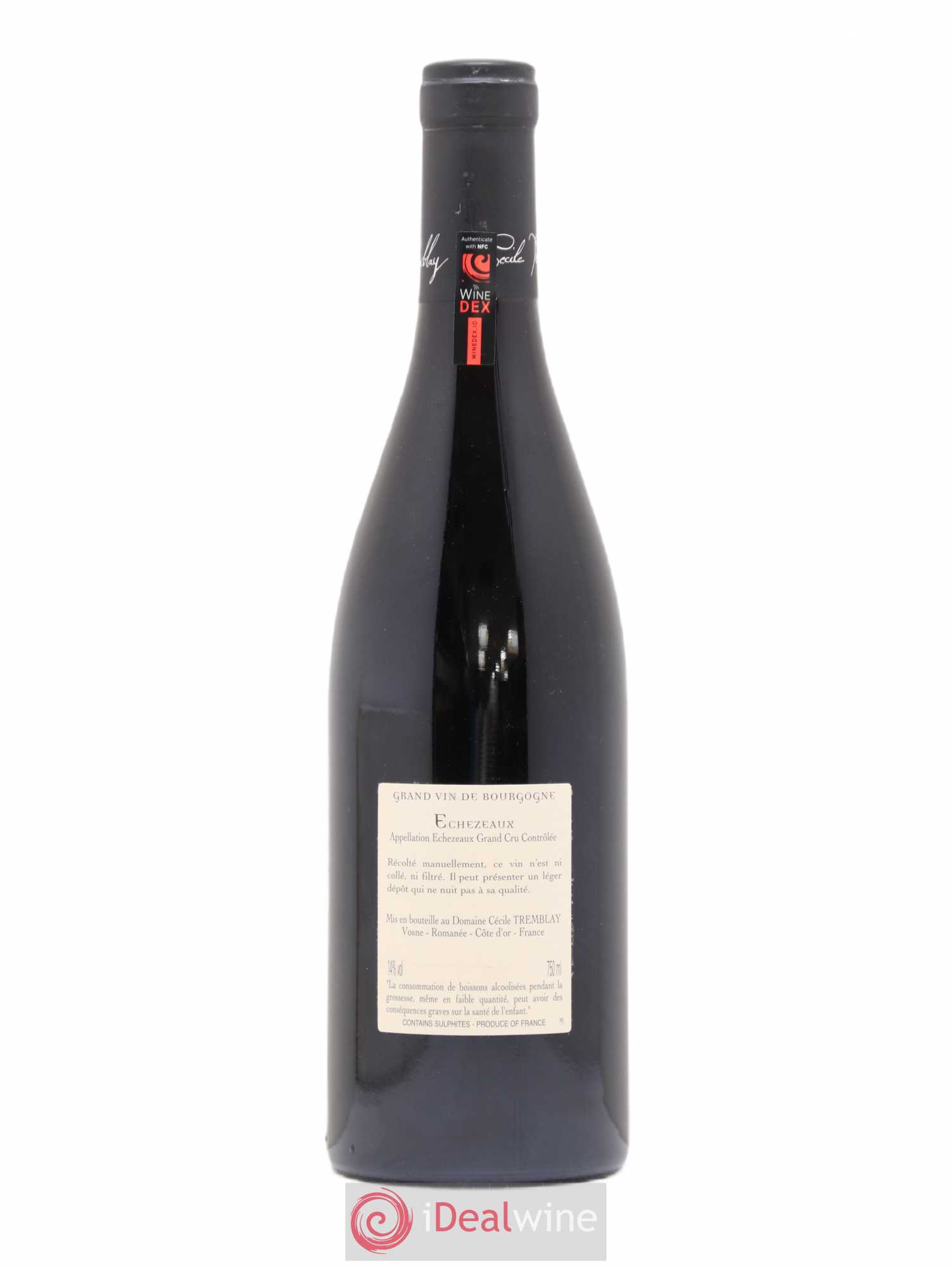 Echezeaux Grand Cru du dessus Cécile Tremblay 2015 - Lot de 1 bouteille - 1