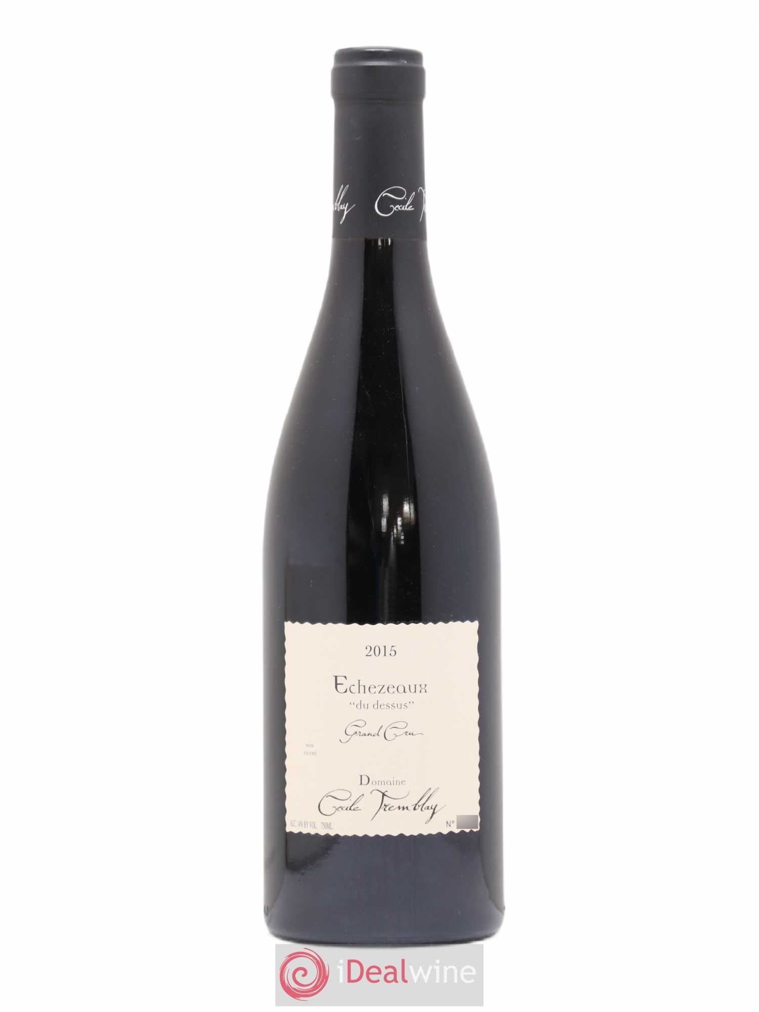 Echezeaux Grand Cru du dessus Cécile Tremblay 2015 - Lot de 1 bouteille - 0