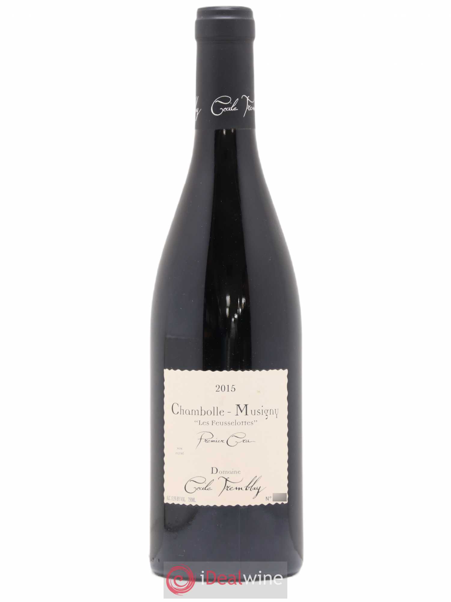 Chambolle-Musigny 1er Cru Les Feusselottes Cécile Tremblay 2015 - Lot de 1 bouteille - 0