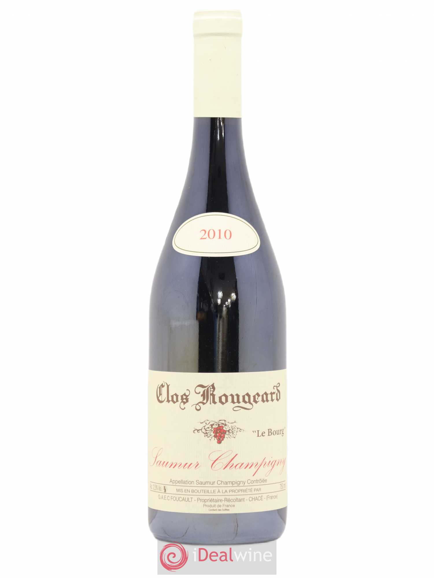 Saumur-Champigny Le Bourg Clos Rougeard 2010 - Lot de 1 bouteille - 0