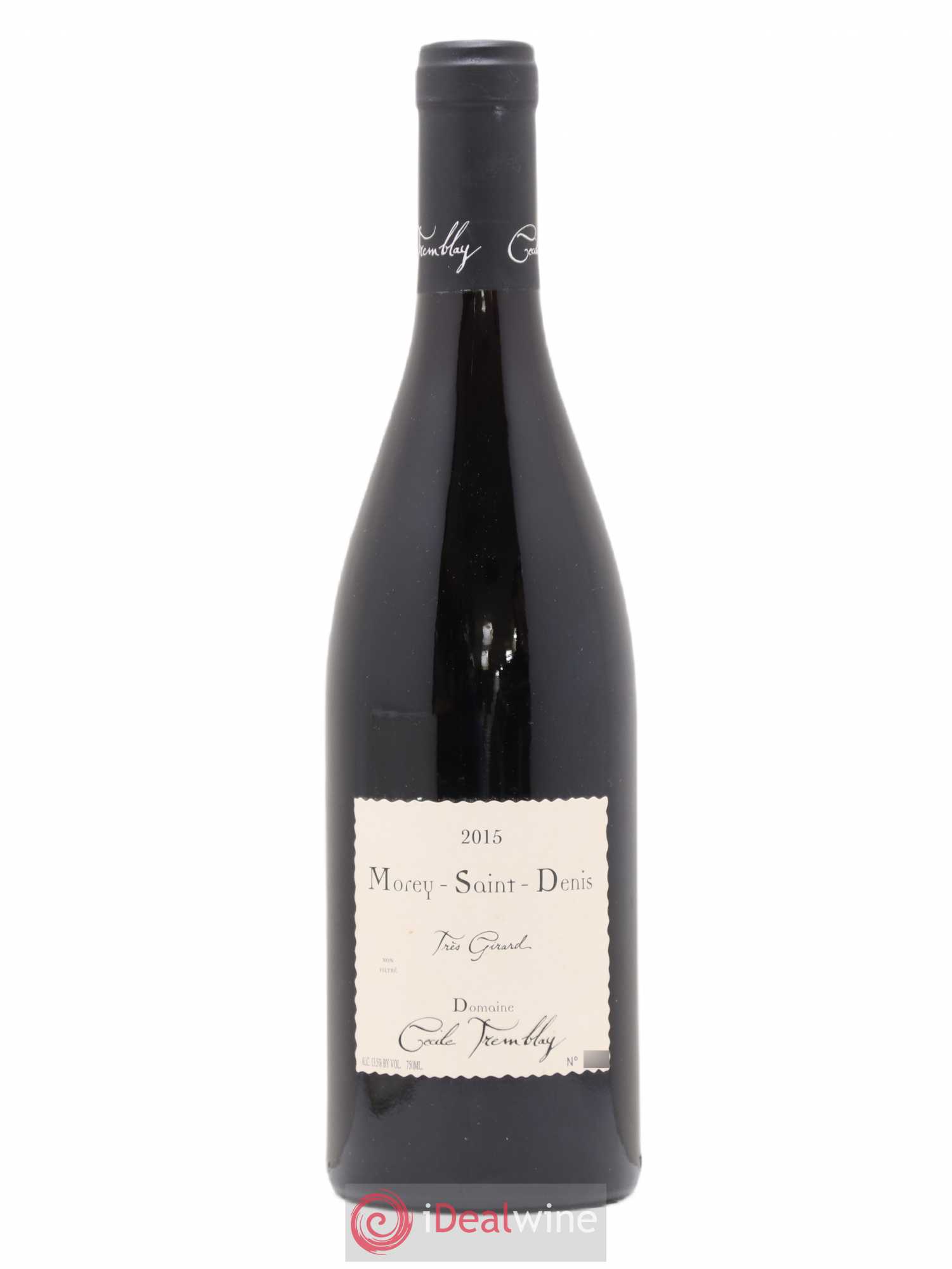 Morey-Saint-Denis Très Girard Cécile Tremblay 2015 - Lot de 1 bouteille - 0