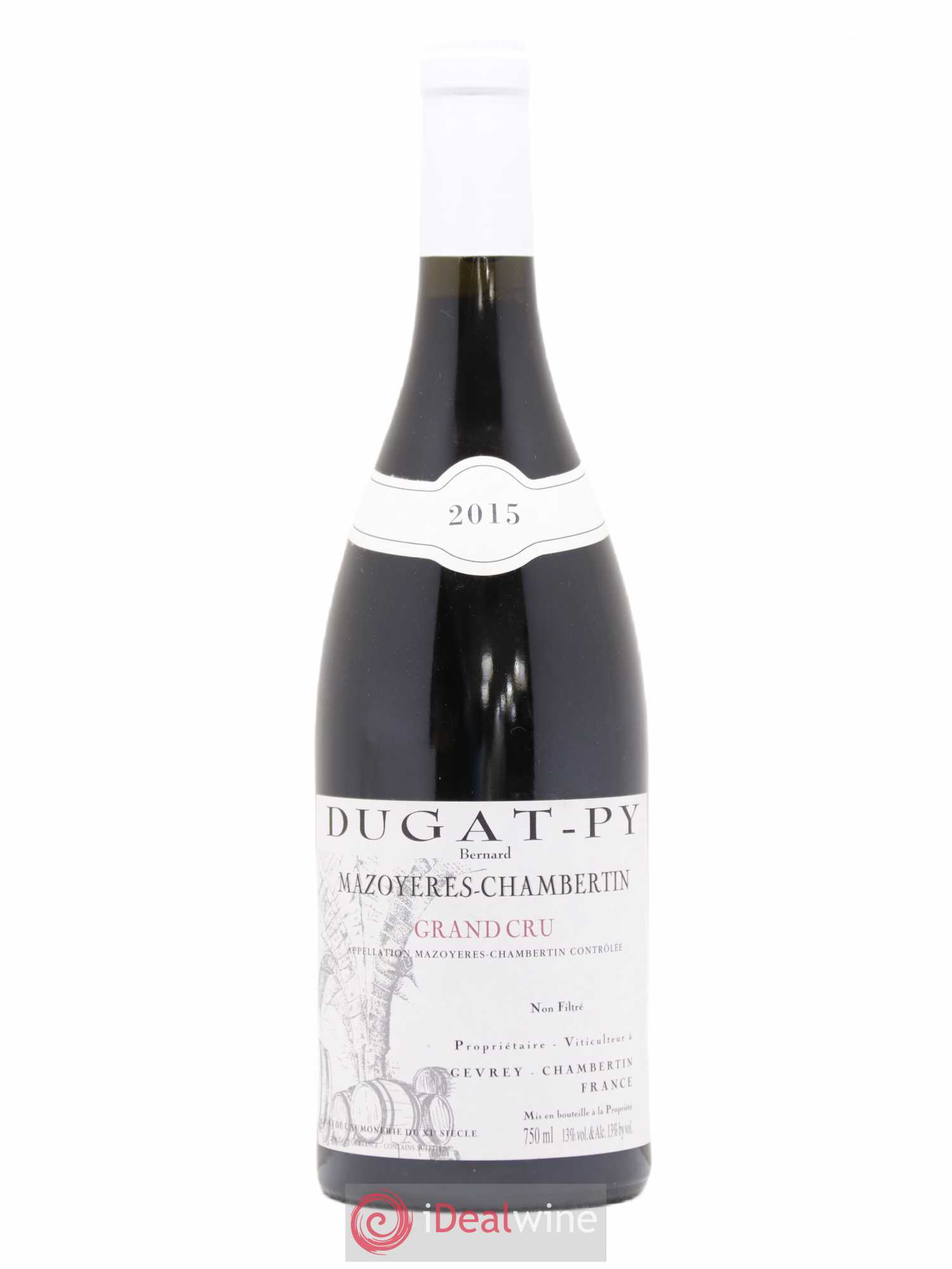 Mazoyères-Chambertin Grand Cru Dugat-Py 2015 - Lot de 1 bouteille - 0