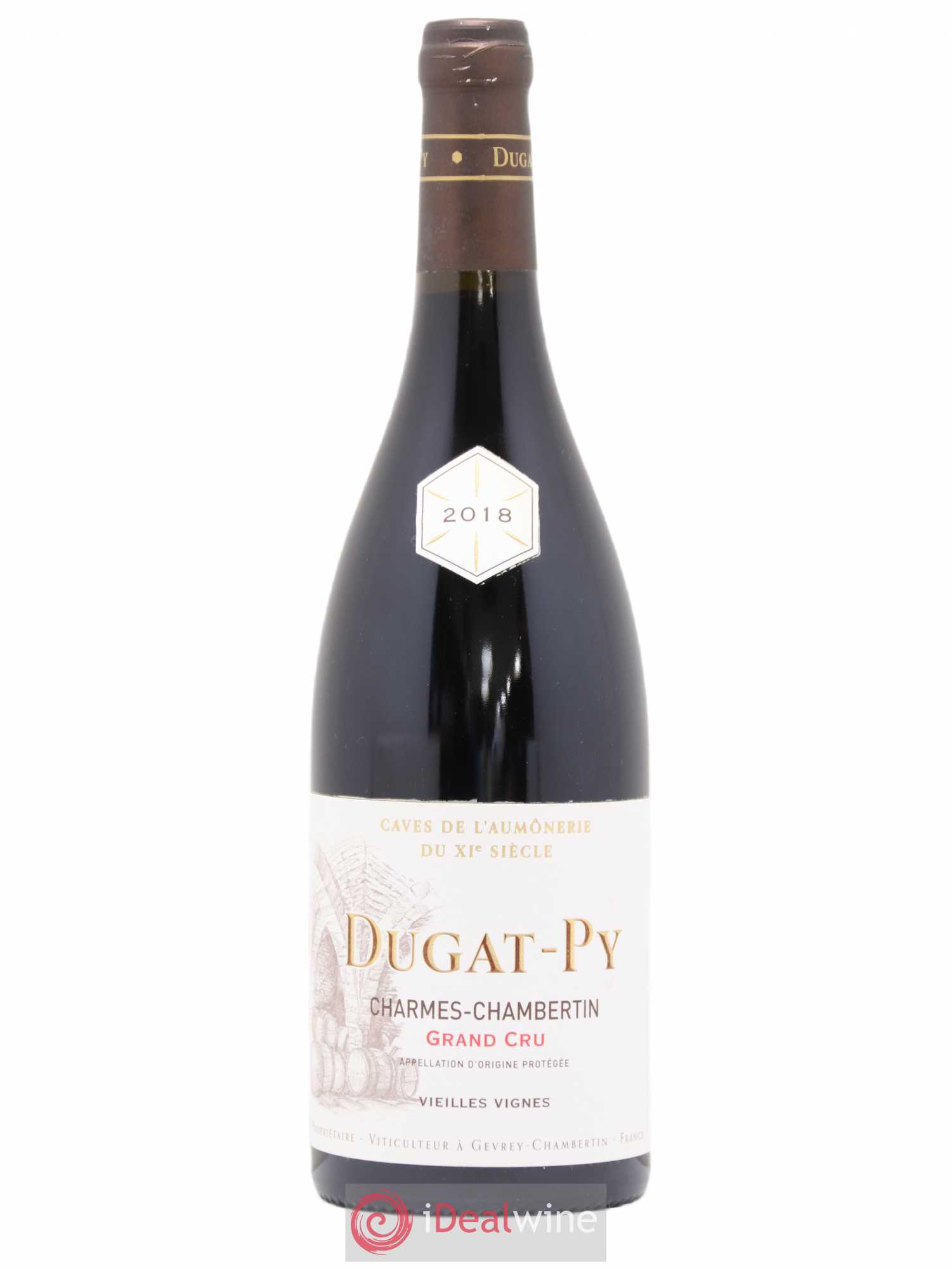 Charmes-Chambertin Grand Cru Dugat-Py Vieilles vignes 2018 - Lot de 1 bouteille - 0