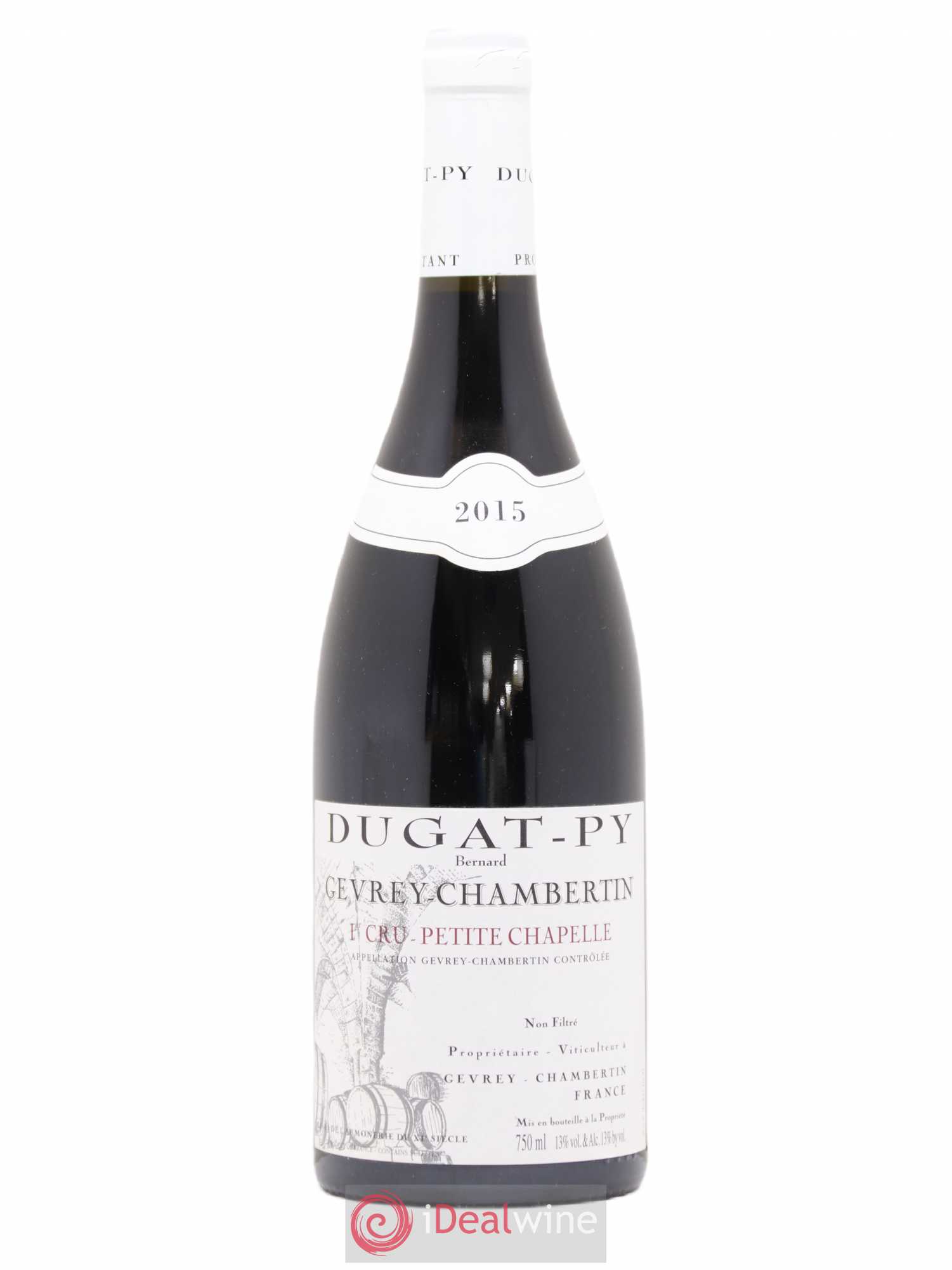 Gevrey-Chambertin 1er Cru Petite Chapelle Vieilles Vignes Dugat-Py 2015 - Lot de 1 bouteille - 0