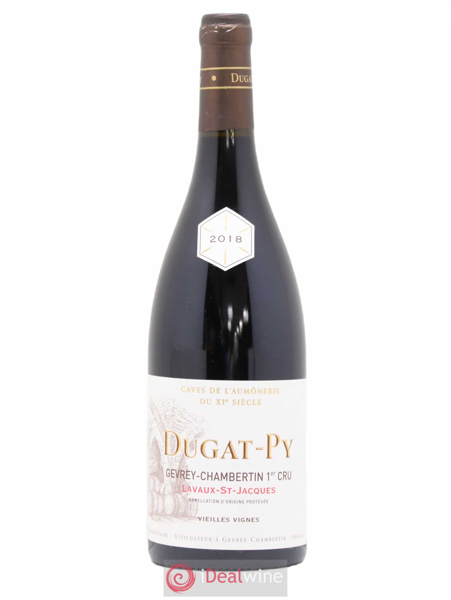 Gevrey-Chambertin 1er Cru Lavaux Saint Jacques Dugat-Py Vieilles vignes 2018 - Lot de 1 bouteille - 0