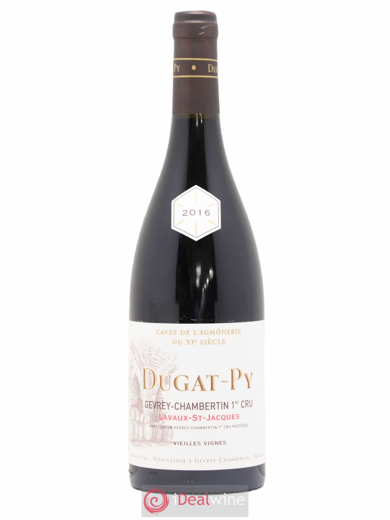 Gevrey-Chambertin 1er Cru Lavaux Saint Jacques Dugat-Py Vieilles vignes 2016 - Lot de 1 bouteille - 0