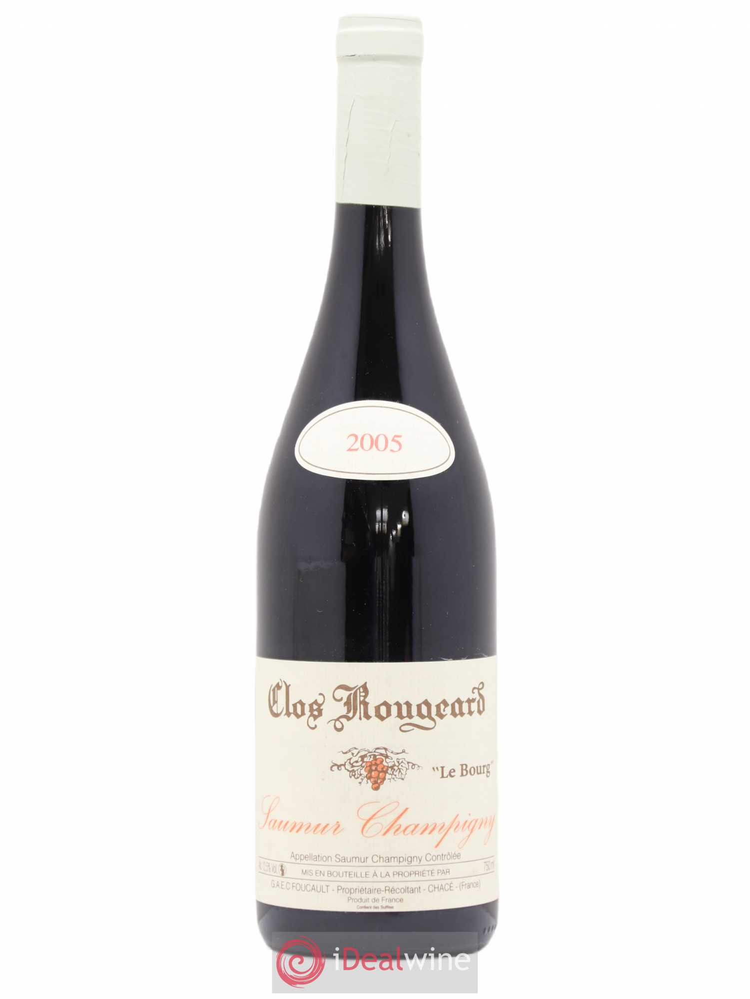 Saumur-Champigny Le Bourg Clos Rougeard 2005 - Lot de 1 bouteille - 0
