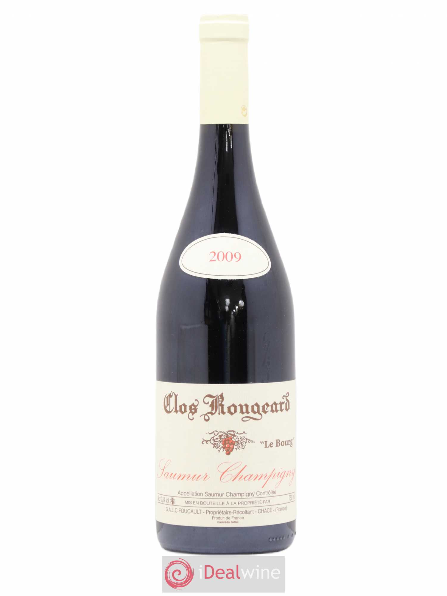 Saumur-Champigny Le Bourg Clos Rougeard 2009 - Lot de 1 bouteille - 0