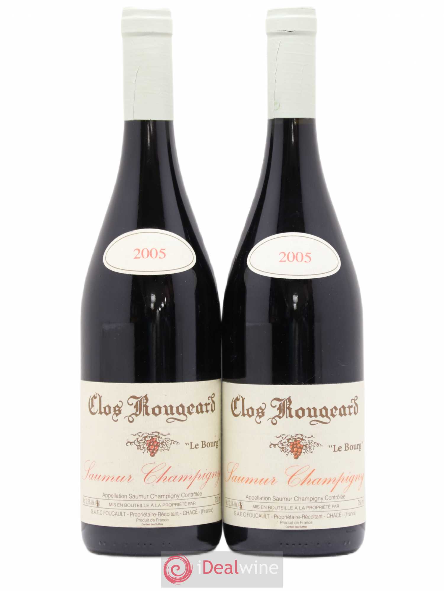 Saumur-Champigny Le Bourg Clos Rougeard 2005 - Lot de 2 bouteilles - 0
