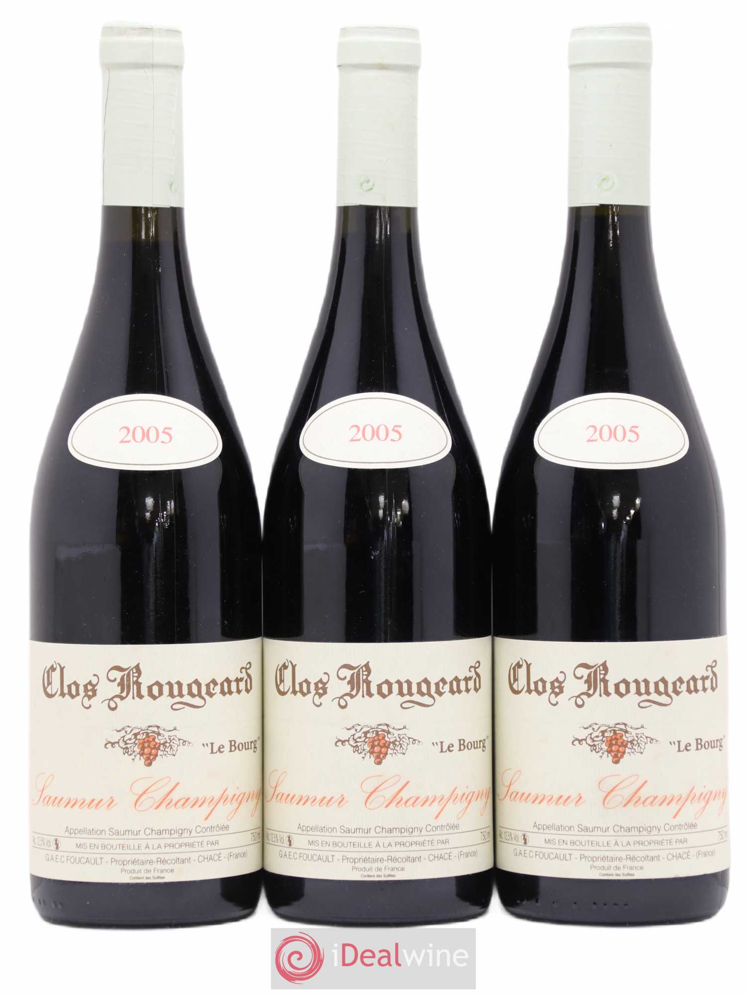 Saumur-Champigny Le Bourg Clos Rougeard 2005 - Lot de 3 bouteilles - 0