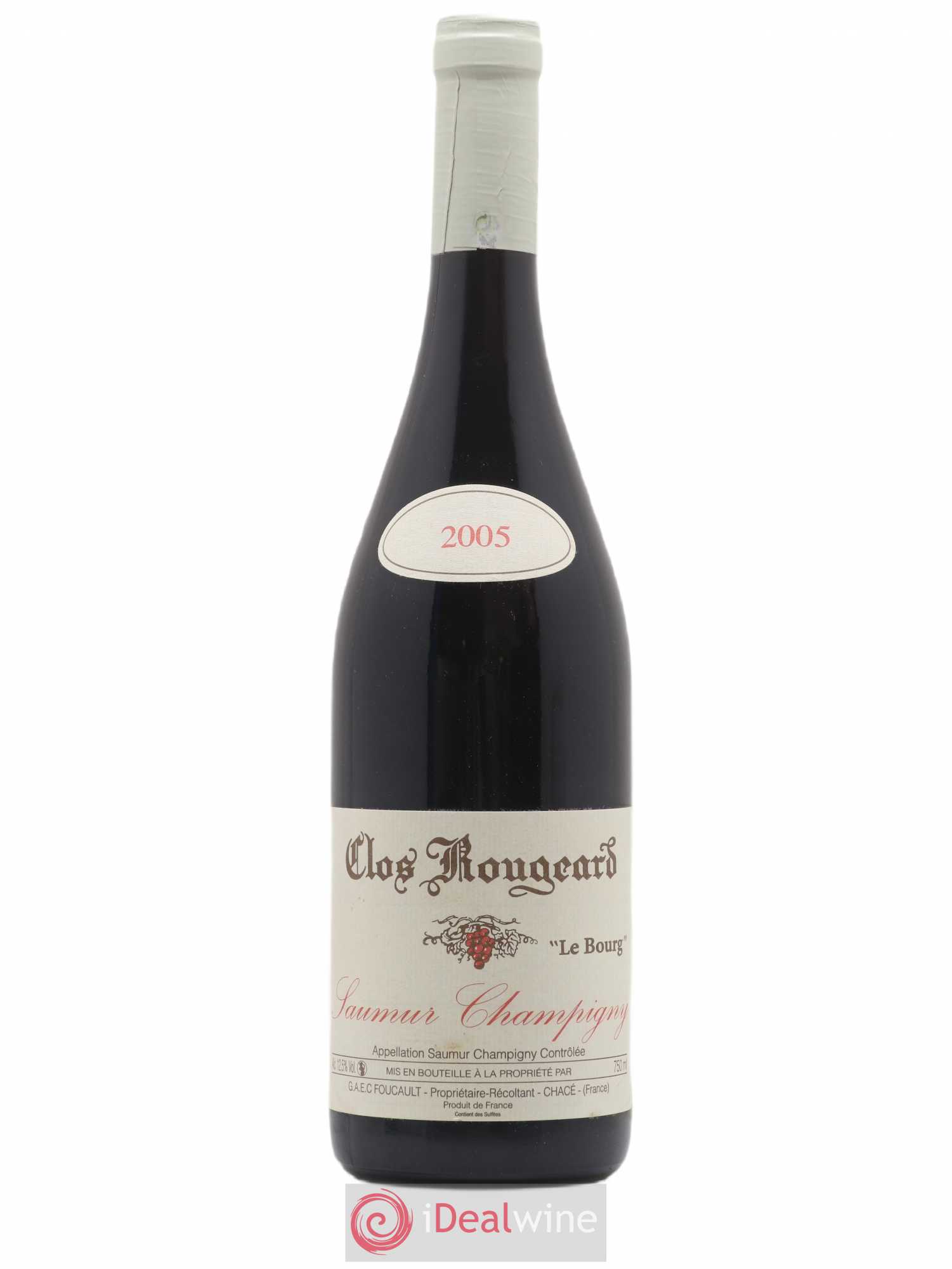 Saumur-Champigny Le Bourg Clos Rougeard 2005 - Lot de 1 bouteille - 0