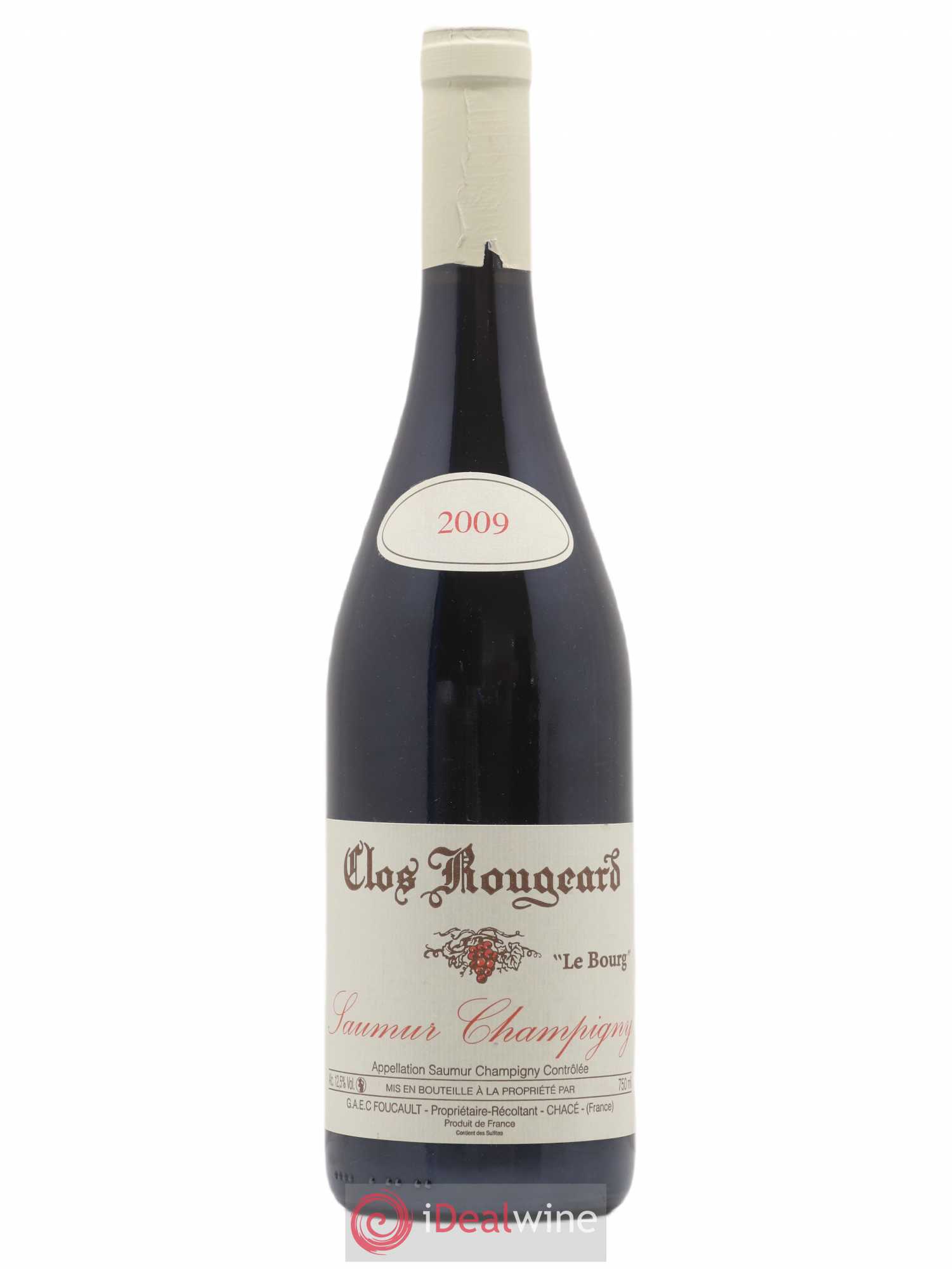 Saumur-Champigny Le Bourg Clos Rougeard (sans prix de réserve) 2009 - Lot de 1 bouteille - 0