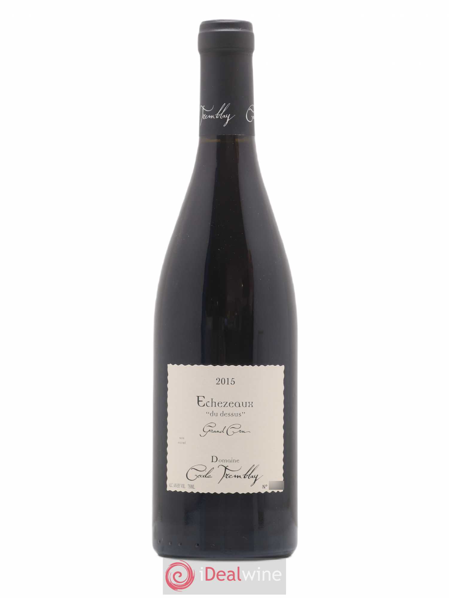 Echezeaux Grand Cru du dessus Cécile Tremblay 2015 - Lot de 1 bouteille - 0