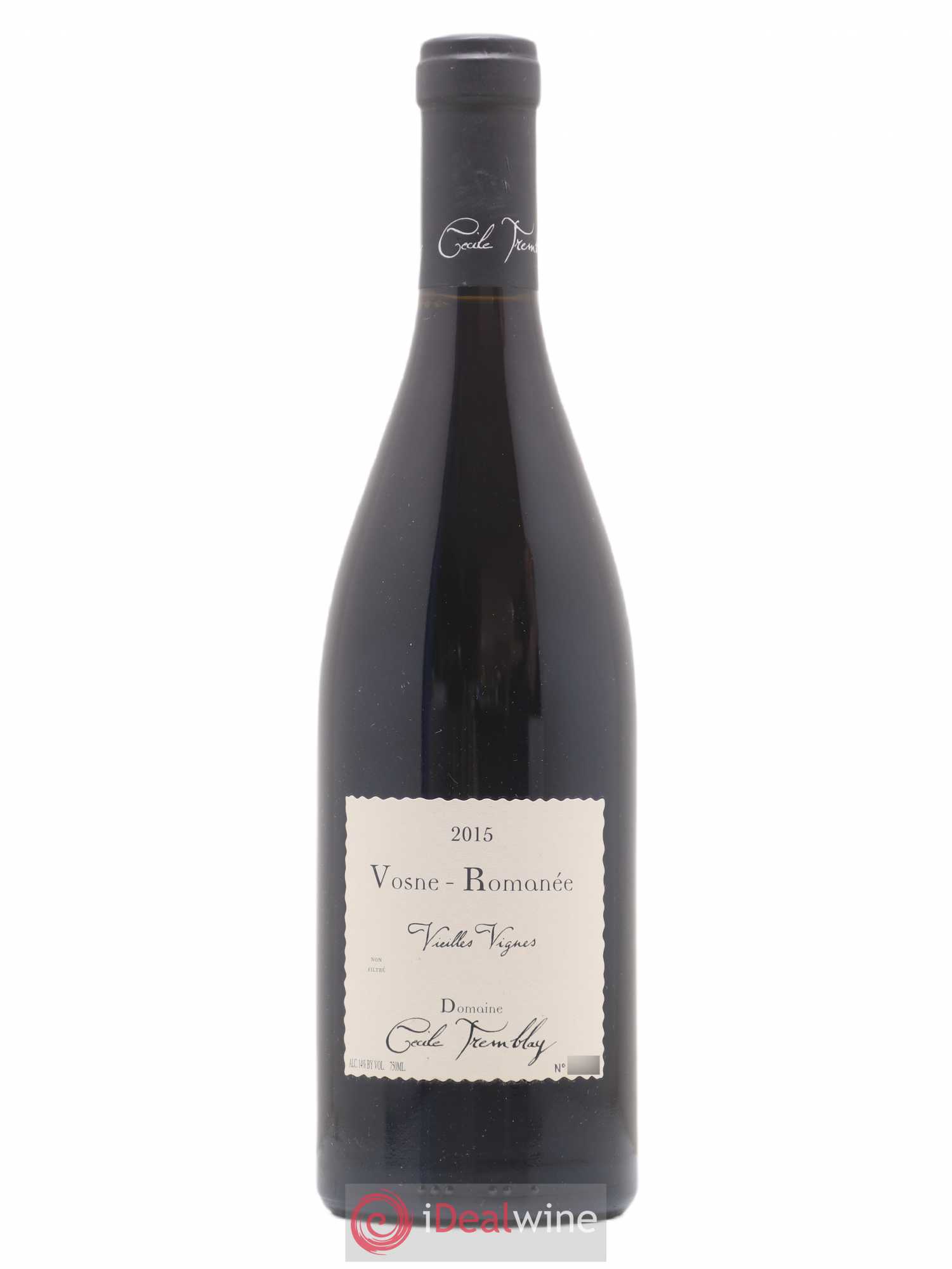 Vosne-Romanée Vieilles Vignes Cécile Tremblay 2015 - Lot de 1 bouteille - 0