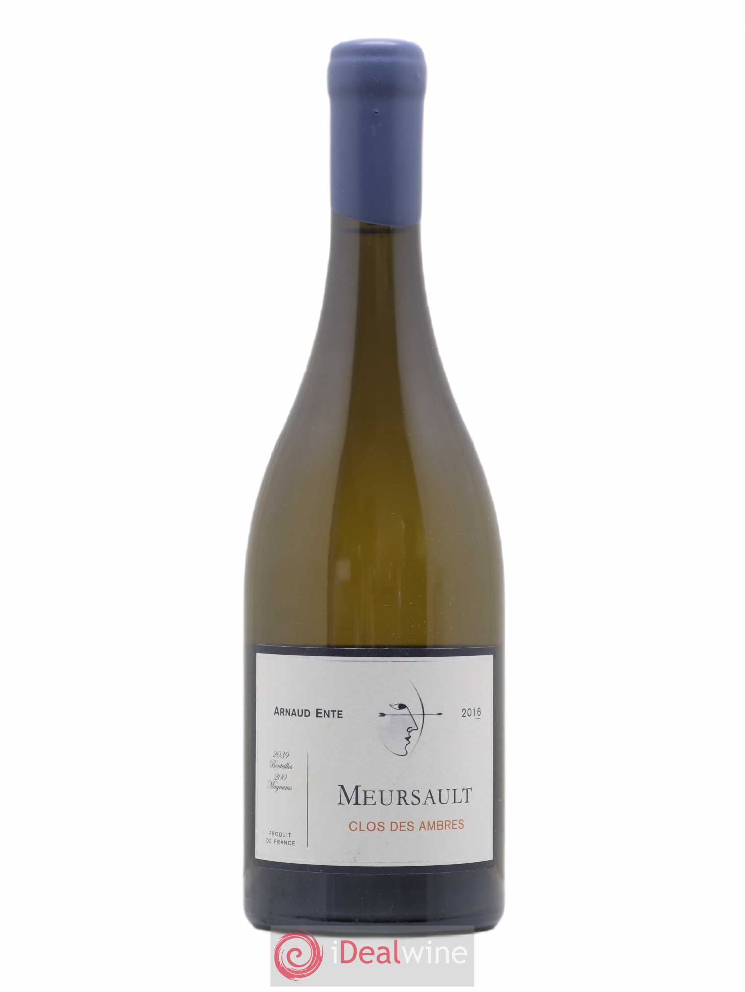 Meursault Clos des Ambres Arnaud Ente 2016 - Lot de 1 bouteille - 0