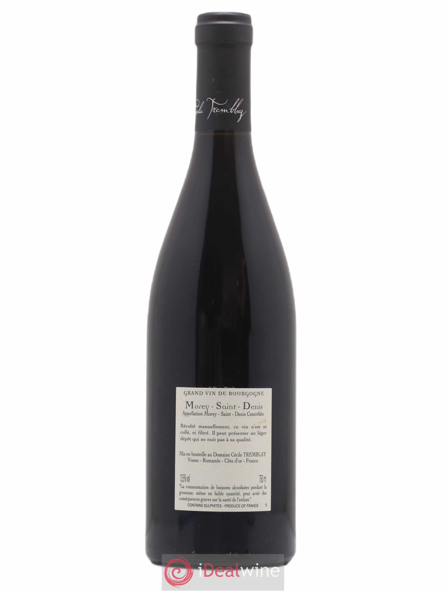 Morey-Saint-Denis Très Girard Cécile Tremblay 2018 - Lot de 1 bouteille - 1