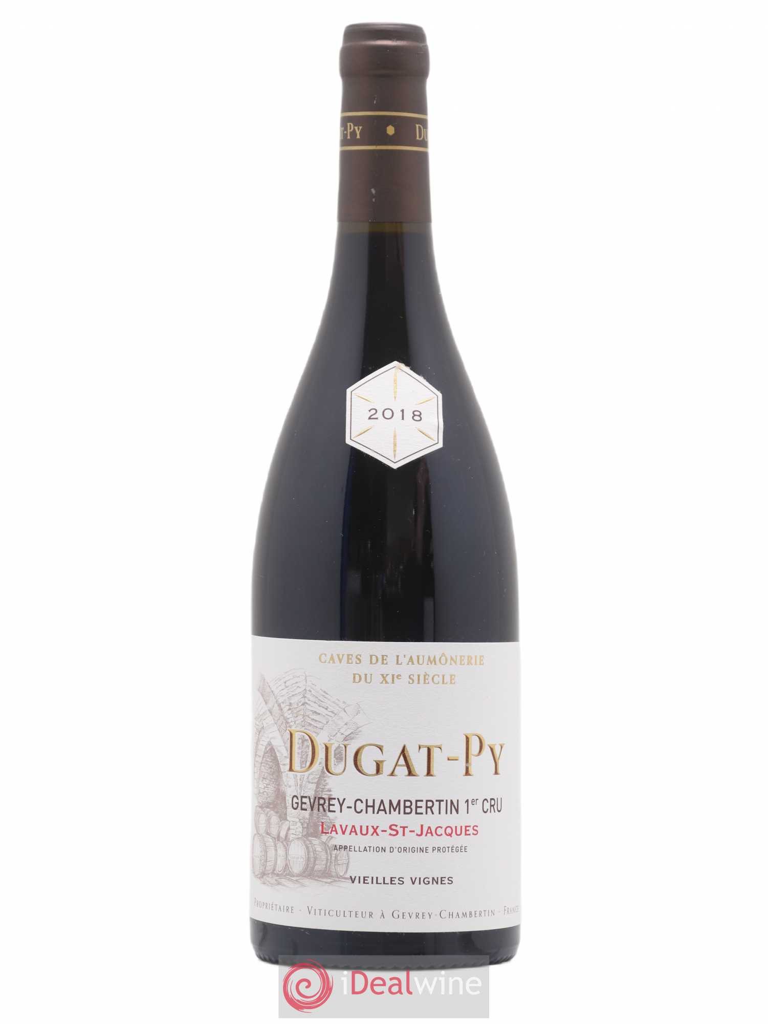 Gevrey-Chambertin 1er Cru Lavaux Saint Jacques Dugat-Py 2018 - Lot de 1 bouteille - 0