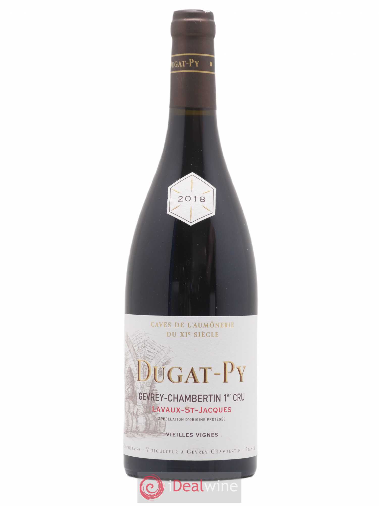 Gevrey-Chambertin 1er Cru Lavaux Saint Jacques Dugat-Py 2018 - Lot de 1 bouteille - 0