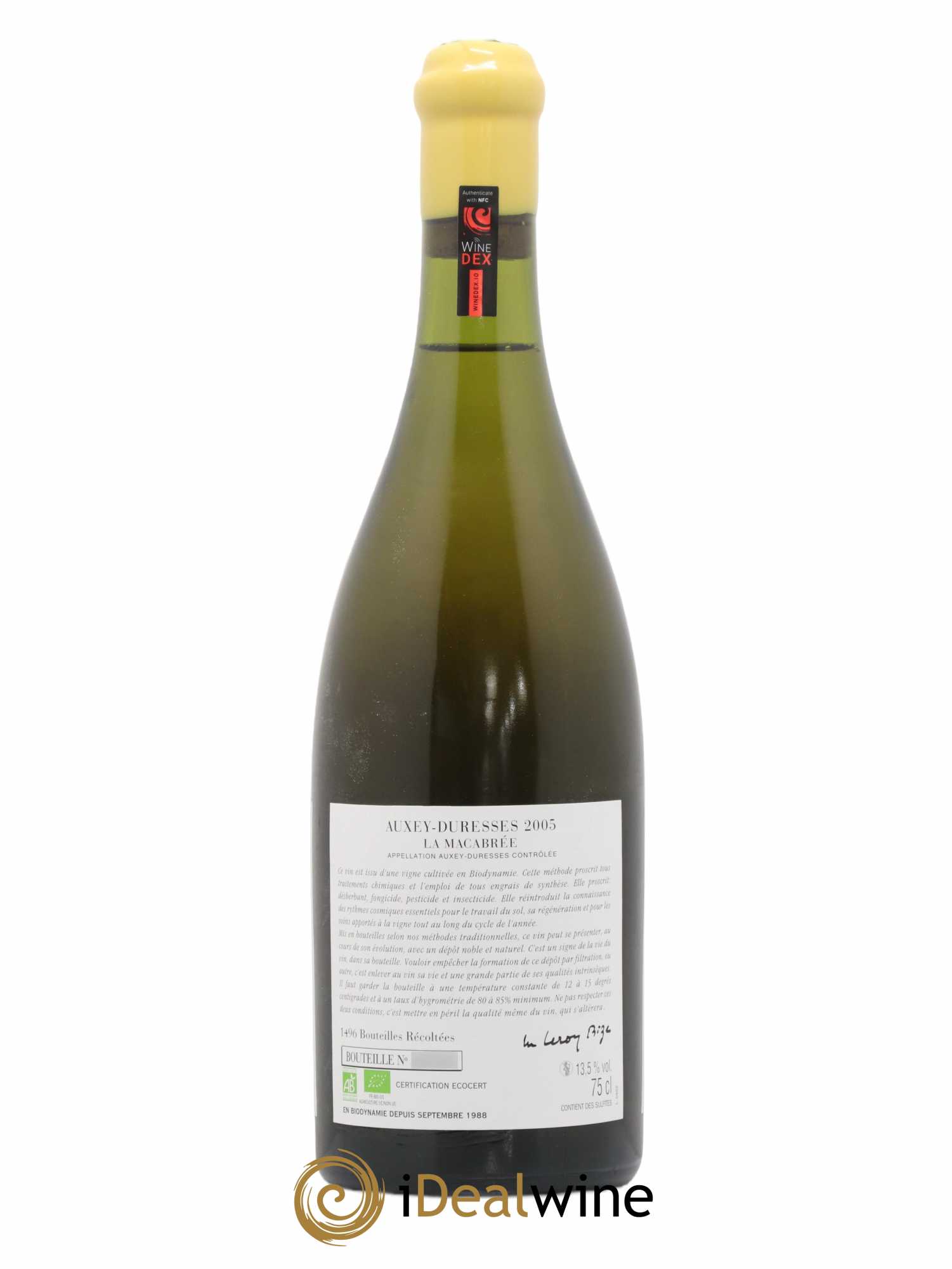 Auxey-Duresses La Macabrée d'Auvenay (Domaine) 2005 - Lot de 1 bouteille - 1