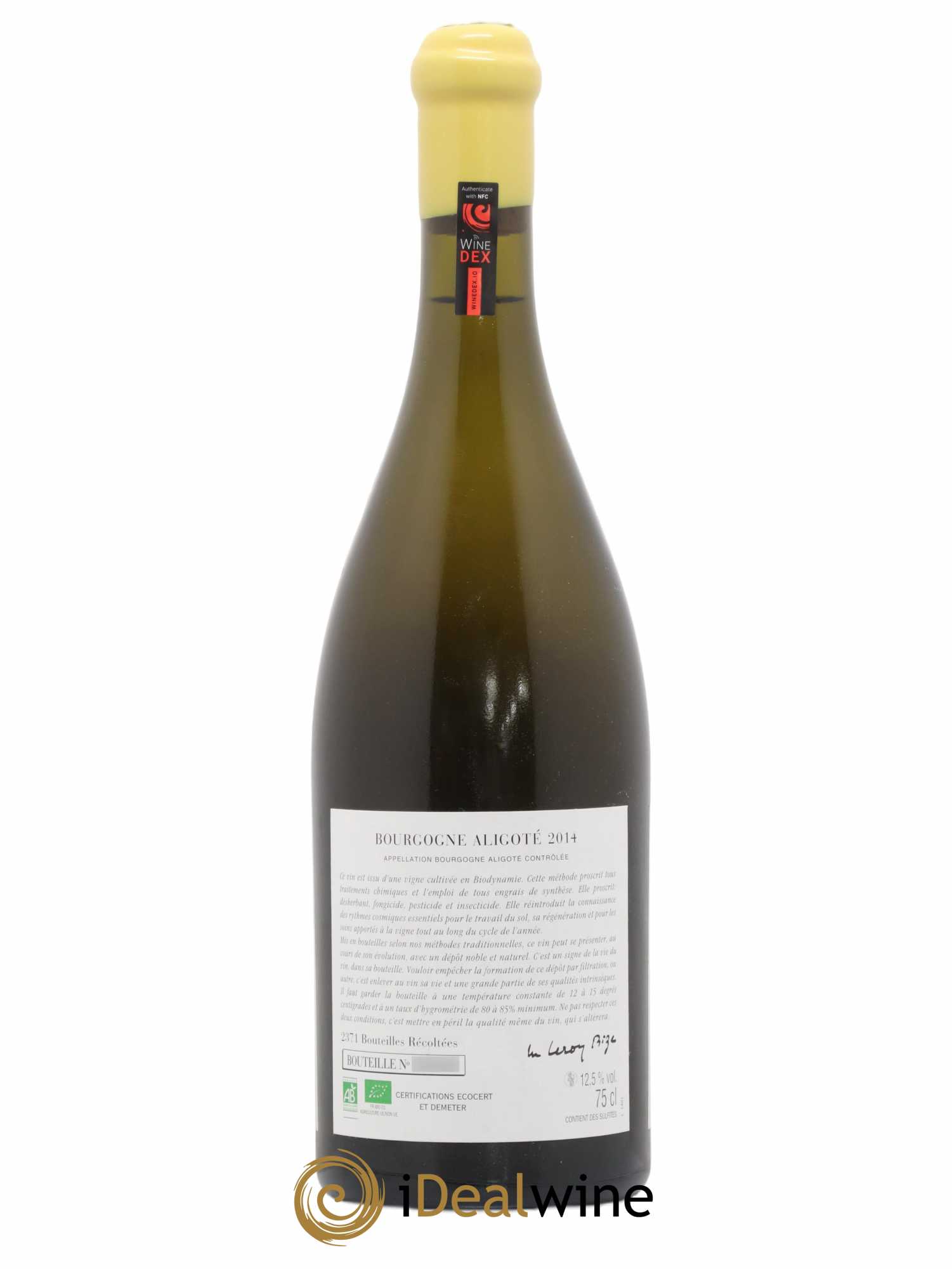 Bourgogne Aligoté Sous Chatelet d'Auvenay (Domaine) (no reserve) 2014 - Lot of 1 bottle - 1