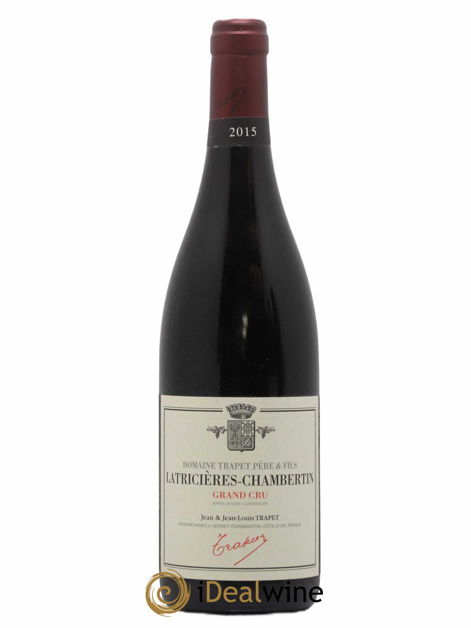 Latricières-Chambertin Grand Cru Domaine Trapet 2015 - Lot de 1 bouteille - 0