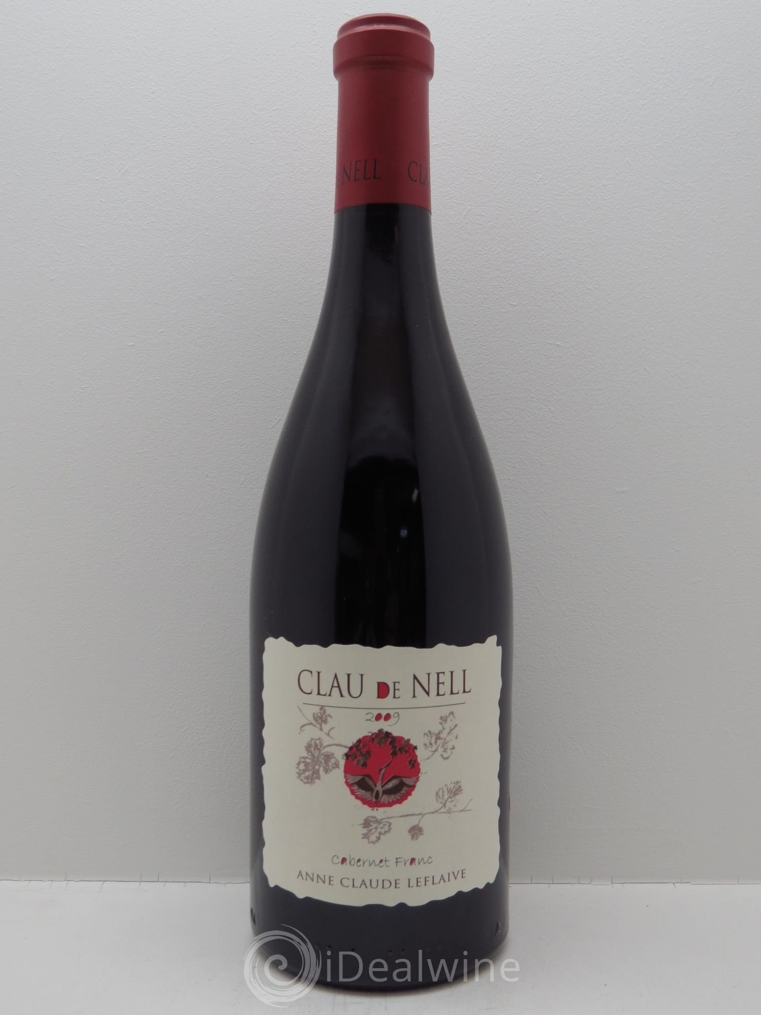 Anjou Cabernet Franc Clau de Nelle Domaine Leflaive 2009 - Posten von 1 Flasche - 0