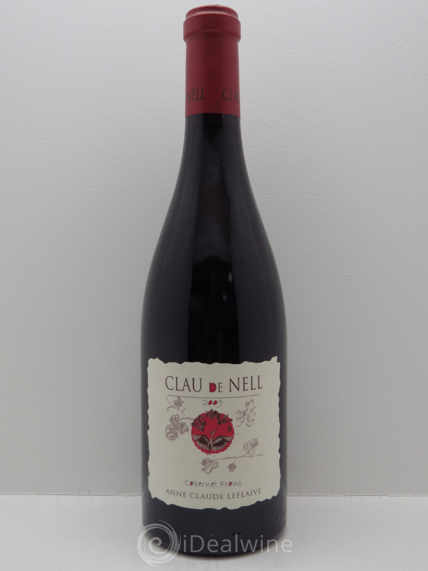 Anjou Cabernet Franc Clau de Nelle Domaine Leflaive 2009 - Posten von 1 Flasche - 0