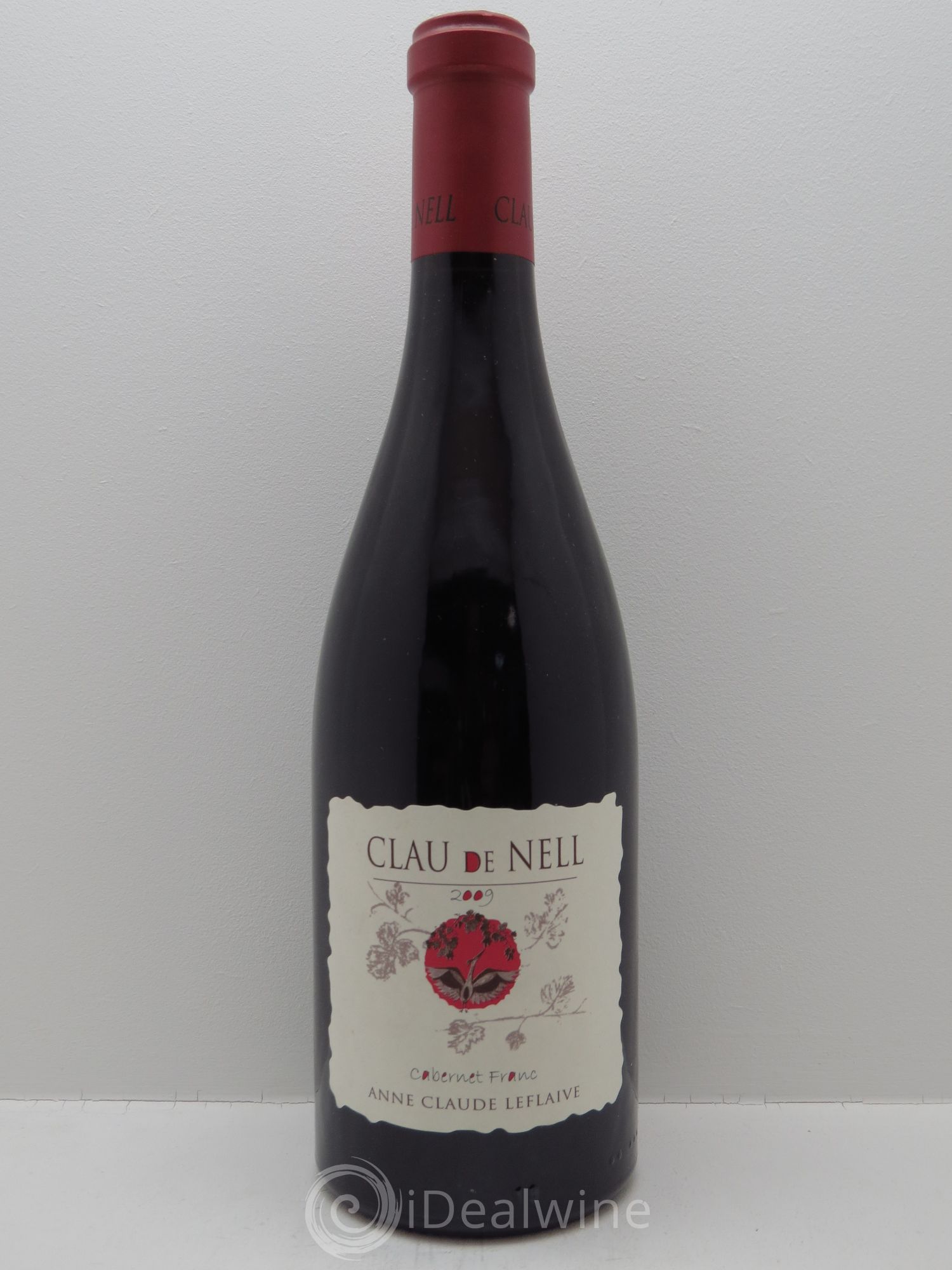 Anjou Cabernet Franc Clau de Nelle Domaine Leflaive 2009 - Posten von 1 Flasche - 0