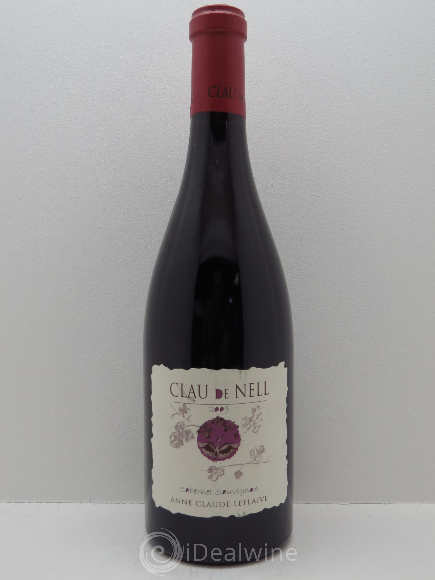 Anjou Cabernet Sauvignon Clau de Nelle Domaine Leflaive 2009 - Posten von 1 Flasche - 0
