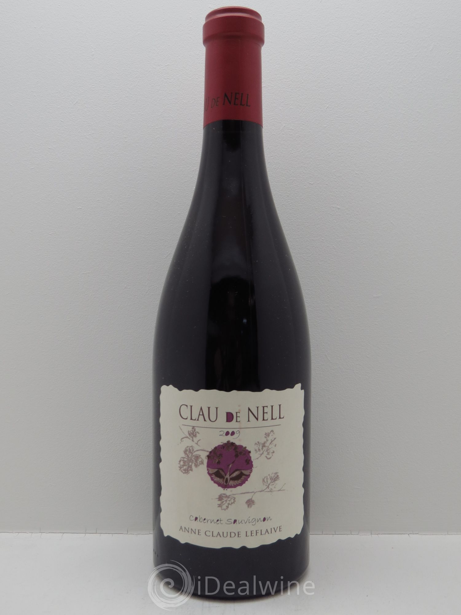 Anjou Cabernet Sauvignon Clau de Nelle Domaine Leflaive 2009 - Posten von 1 Flasche - 0