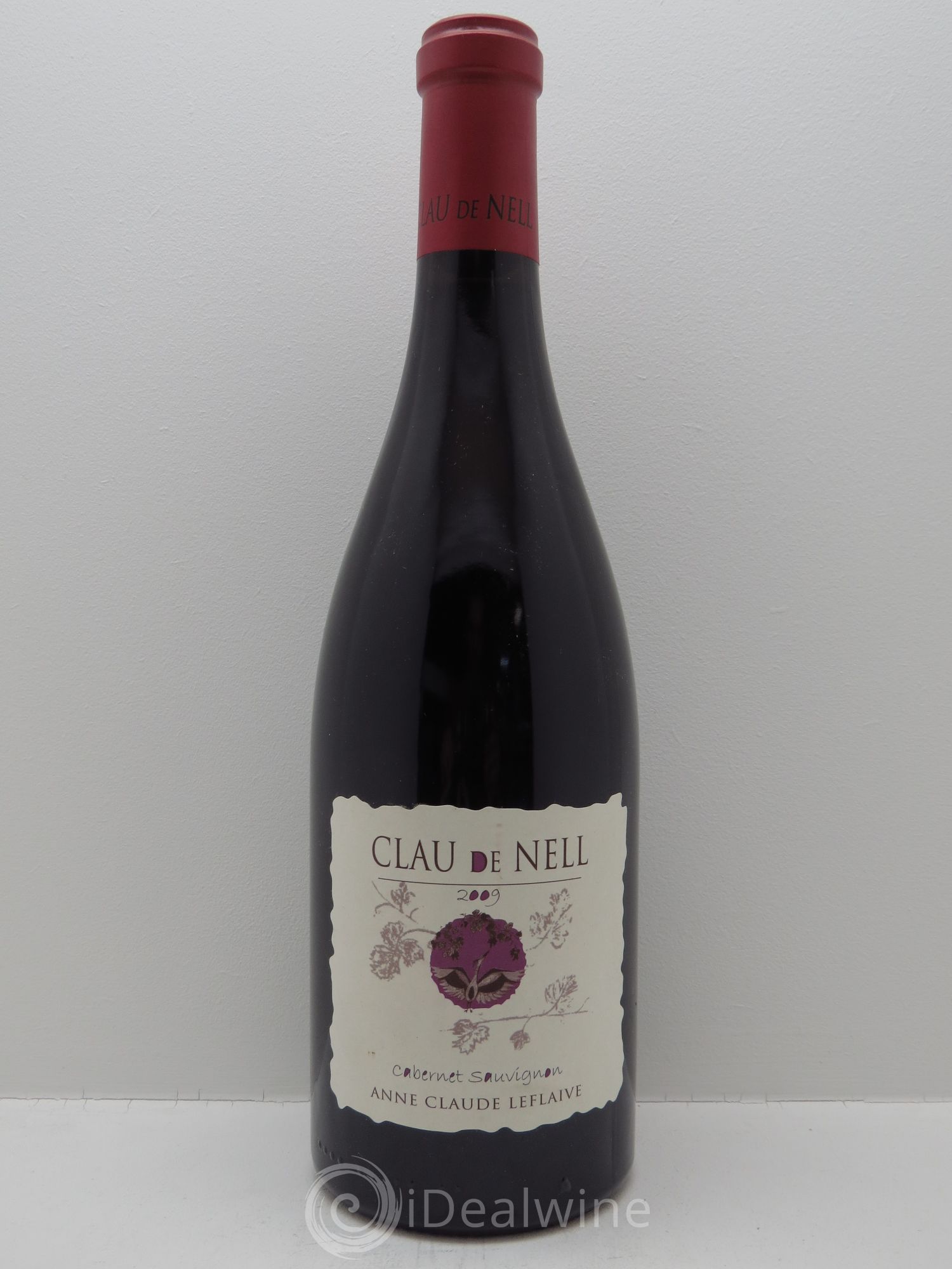 Anjou Cabernet Sauvignon Clau de Nelle Domaine Leflaive 2009 - Posten von 1 Flasche - 0
