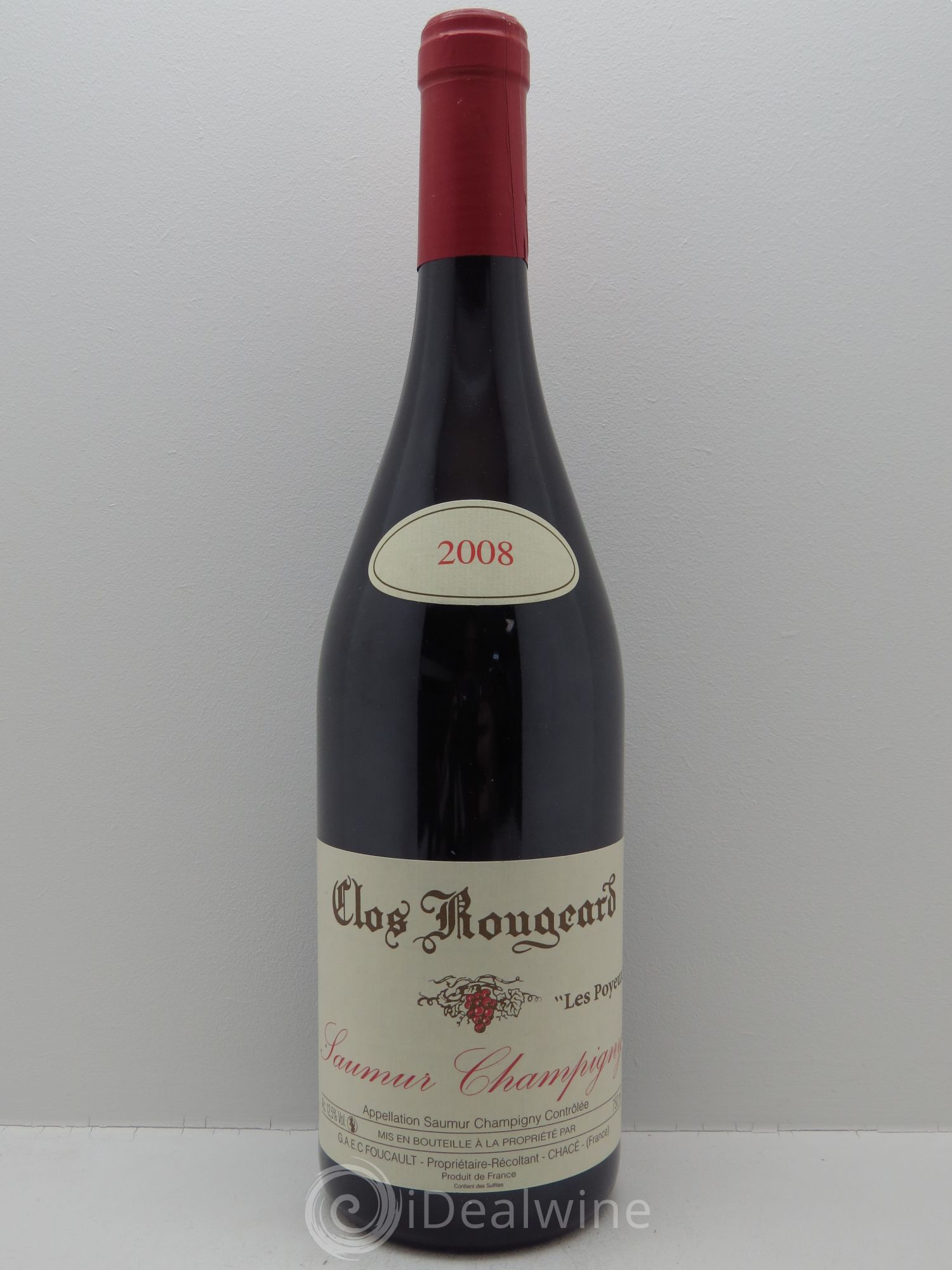 Saumur-Champigny Les Poyeux Clos Rougeard 2008 - Lot de 1 bouteille - 0