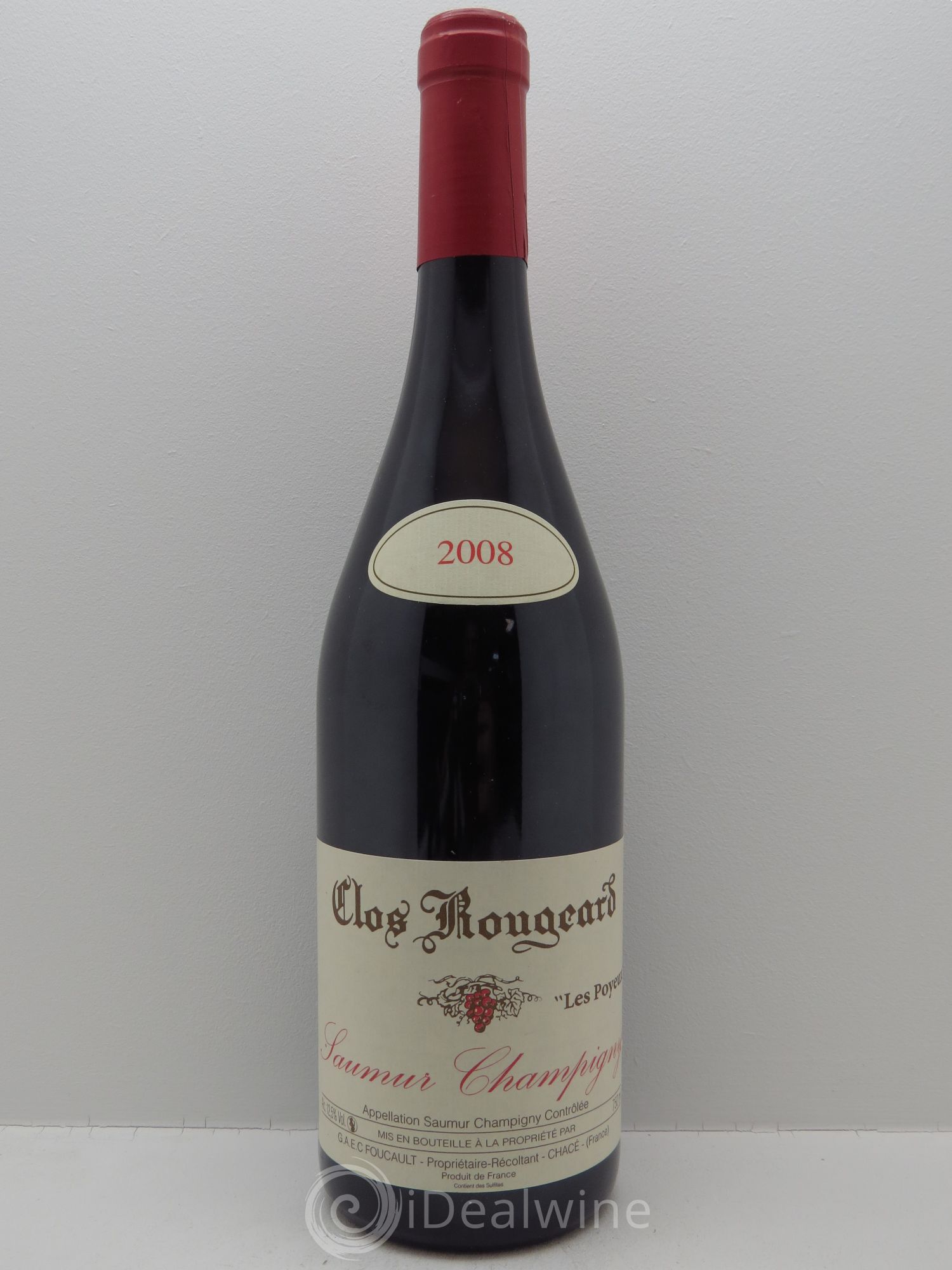Saumur-Champigny Les Poyeux Clos Rougeard 2008 - Lot de 1 bouteille - 0