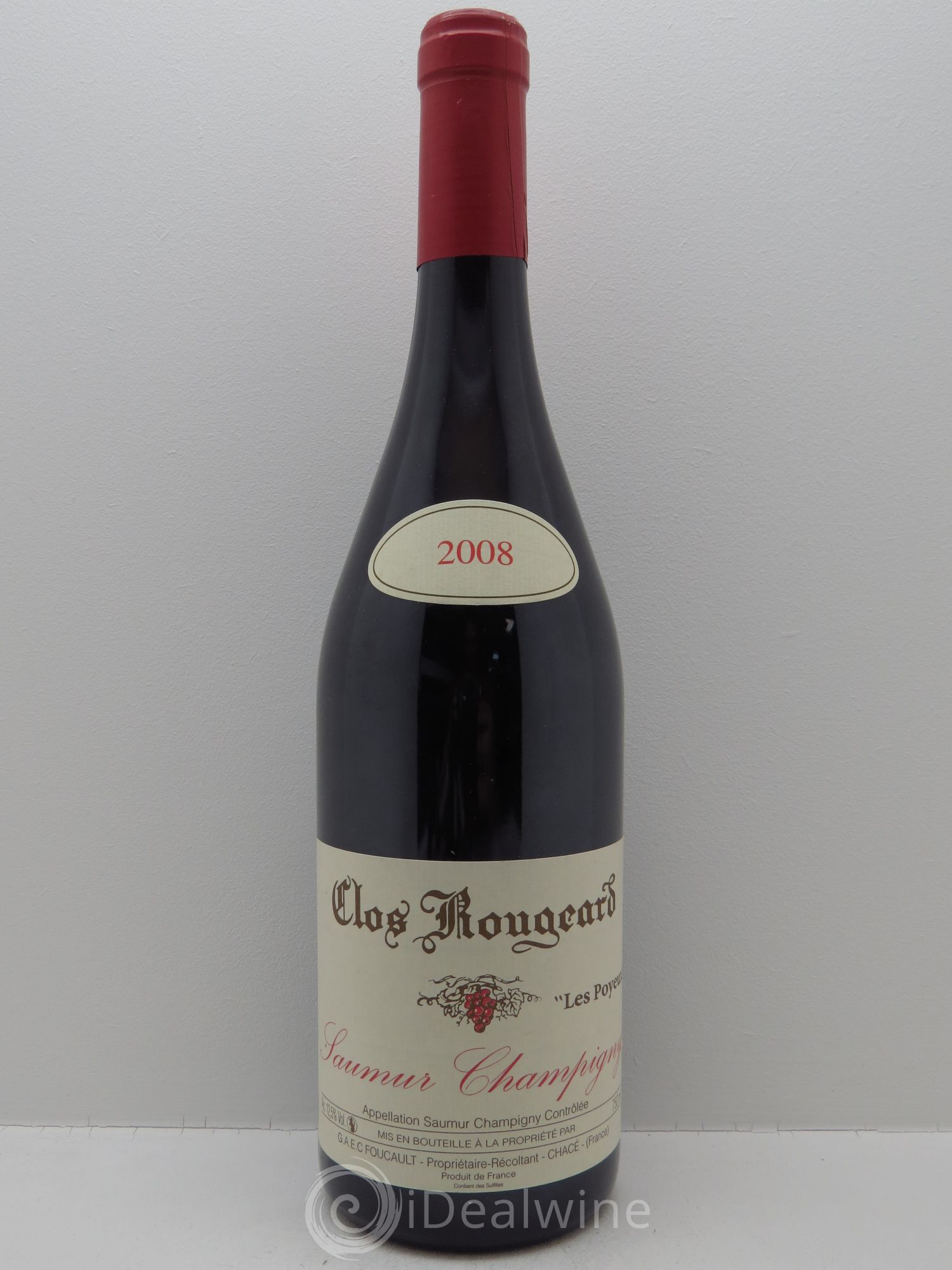 Saumur-Champigny Les Poyeux Clos Rougeard 2008 - Lot de 1 bouteille - 0