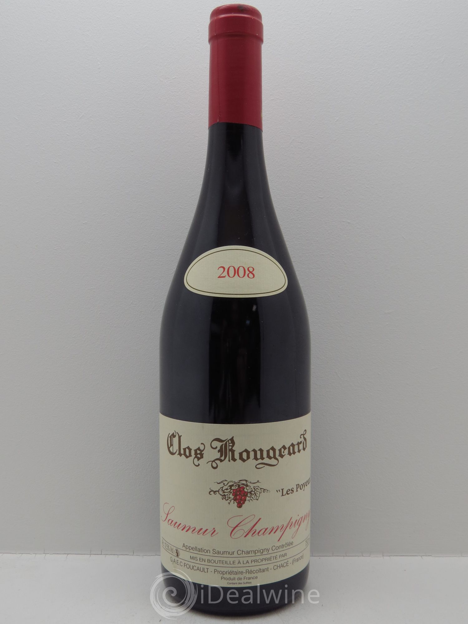 Saumur-Champigny Les Poyeux Clos Rougeard 2008 - Lot de 1 bouteille - 0