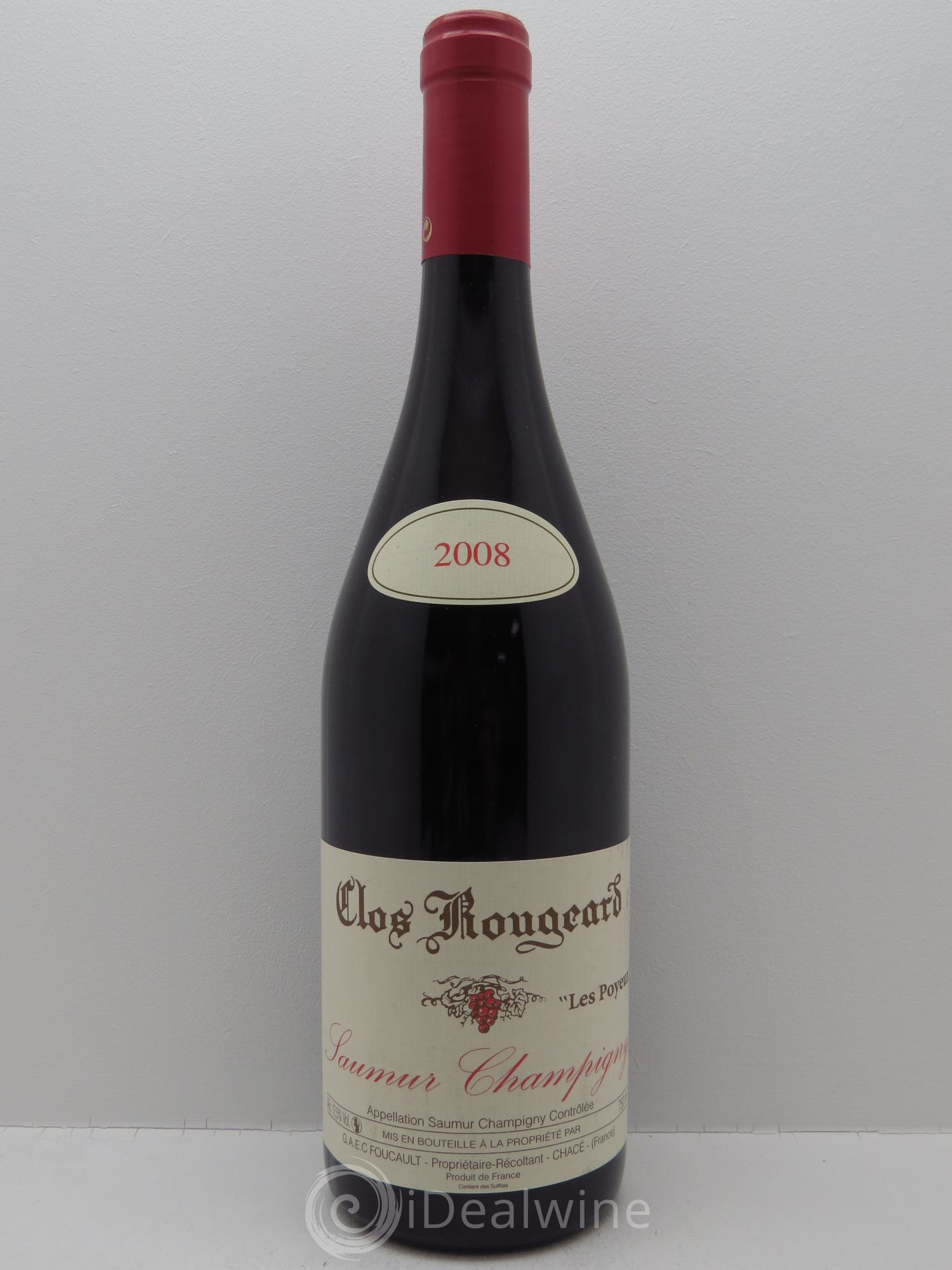Saumur-Champigny Les Poyeux Clos Rougeard 2008 - Lot de 1 bouteille - 0