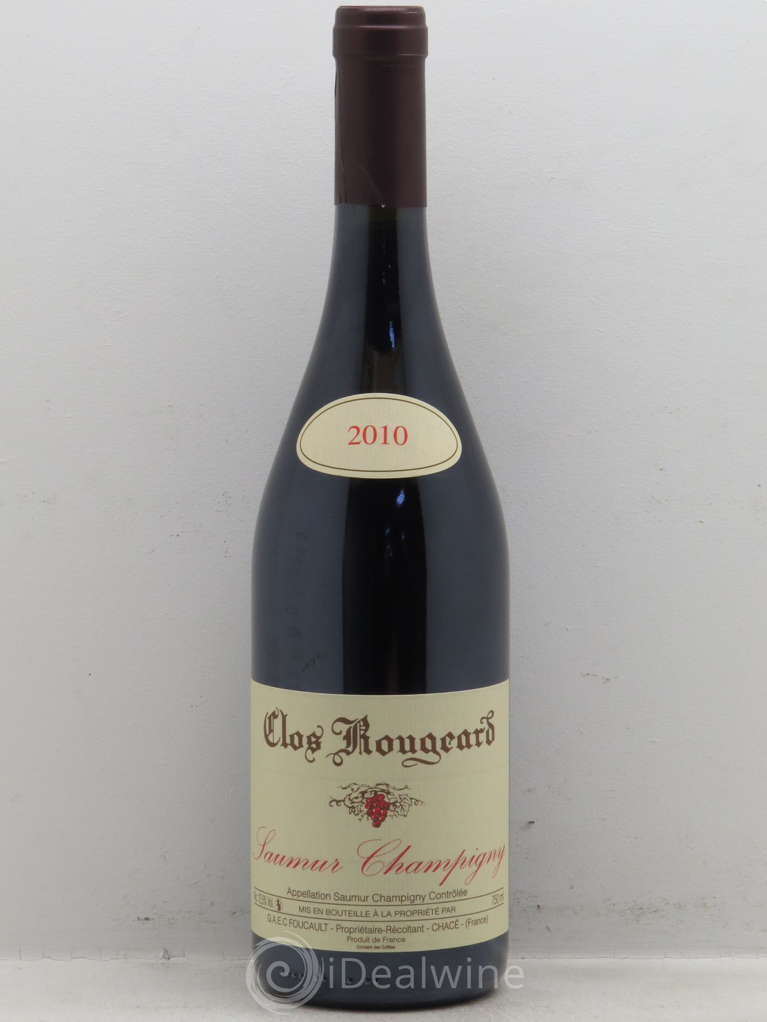 Saumur-Champigny Clos Rougeard 2010 - Lot de 1 bouteille - 0