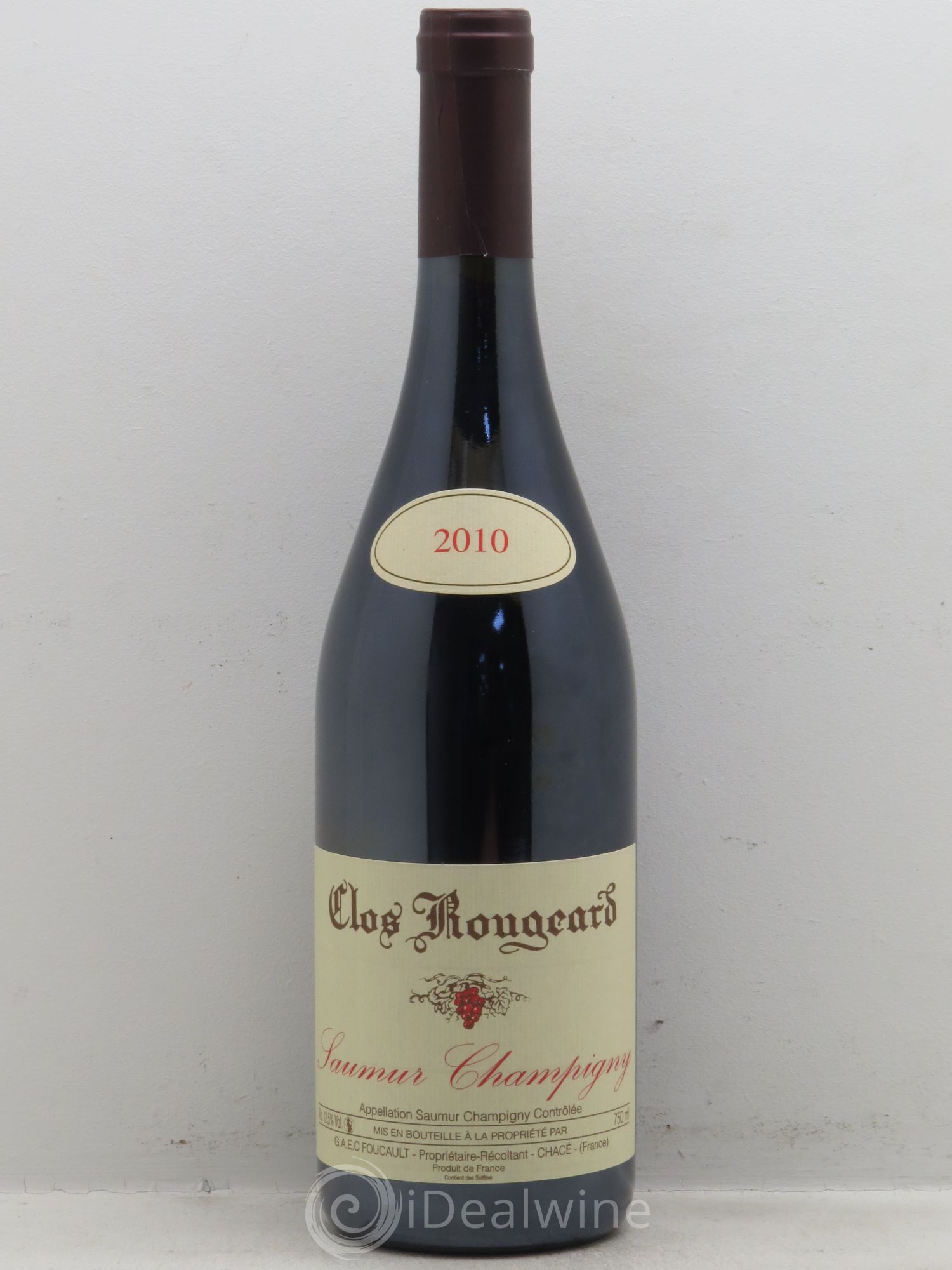 Saumur-Champigny Clos Rougeard 2010 - Lot de 1 bouteille - 0
