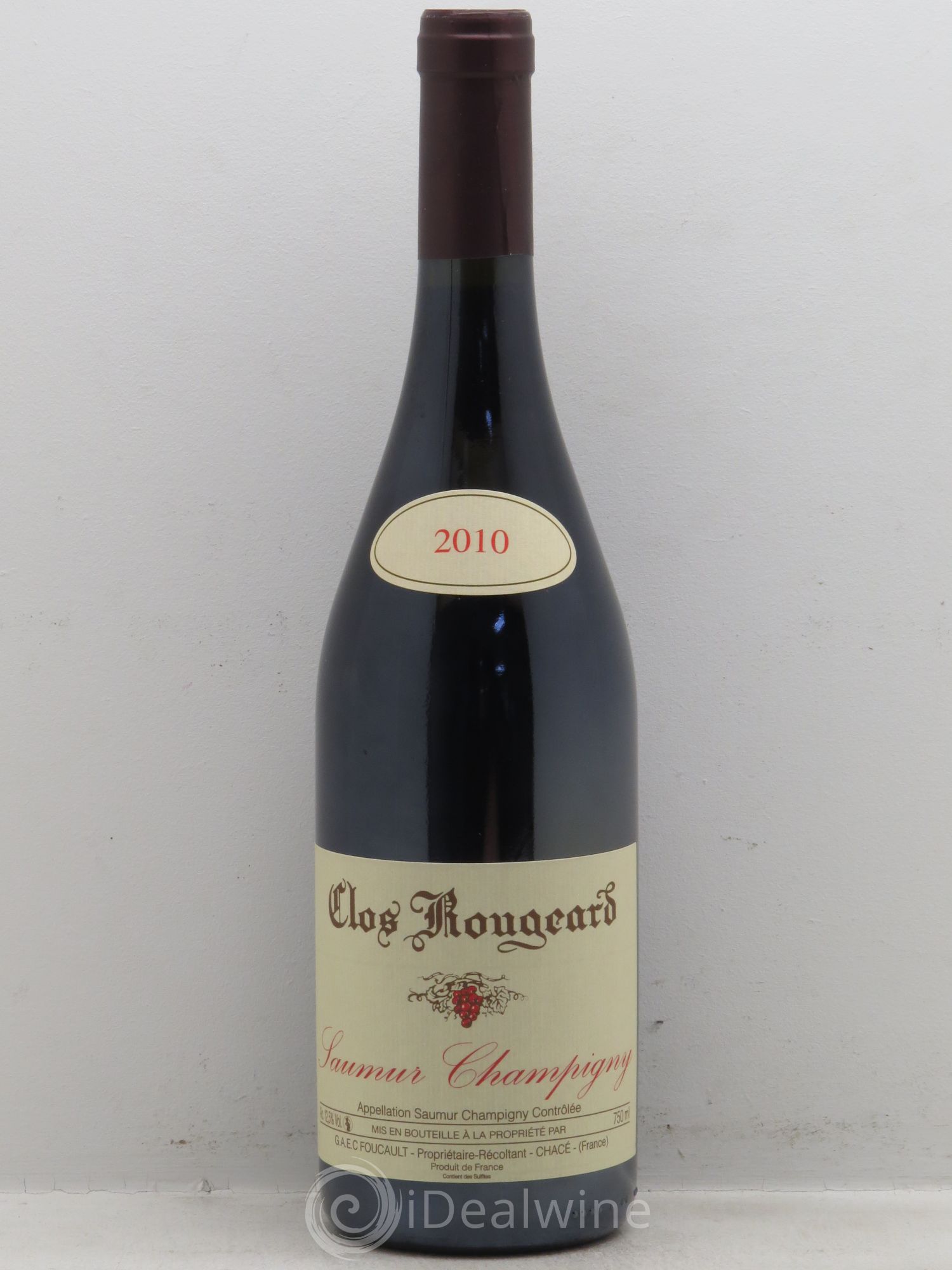 Saumur-Champigny Clos Rougeard 2010 - Lot de 1 bouteille - 0