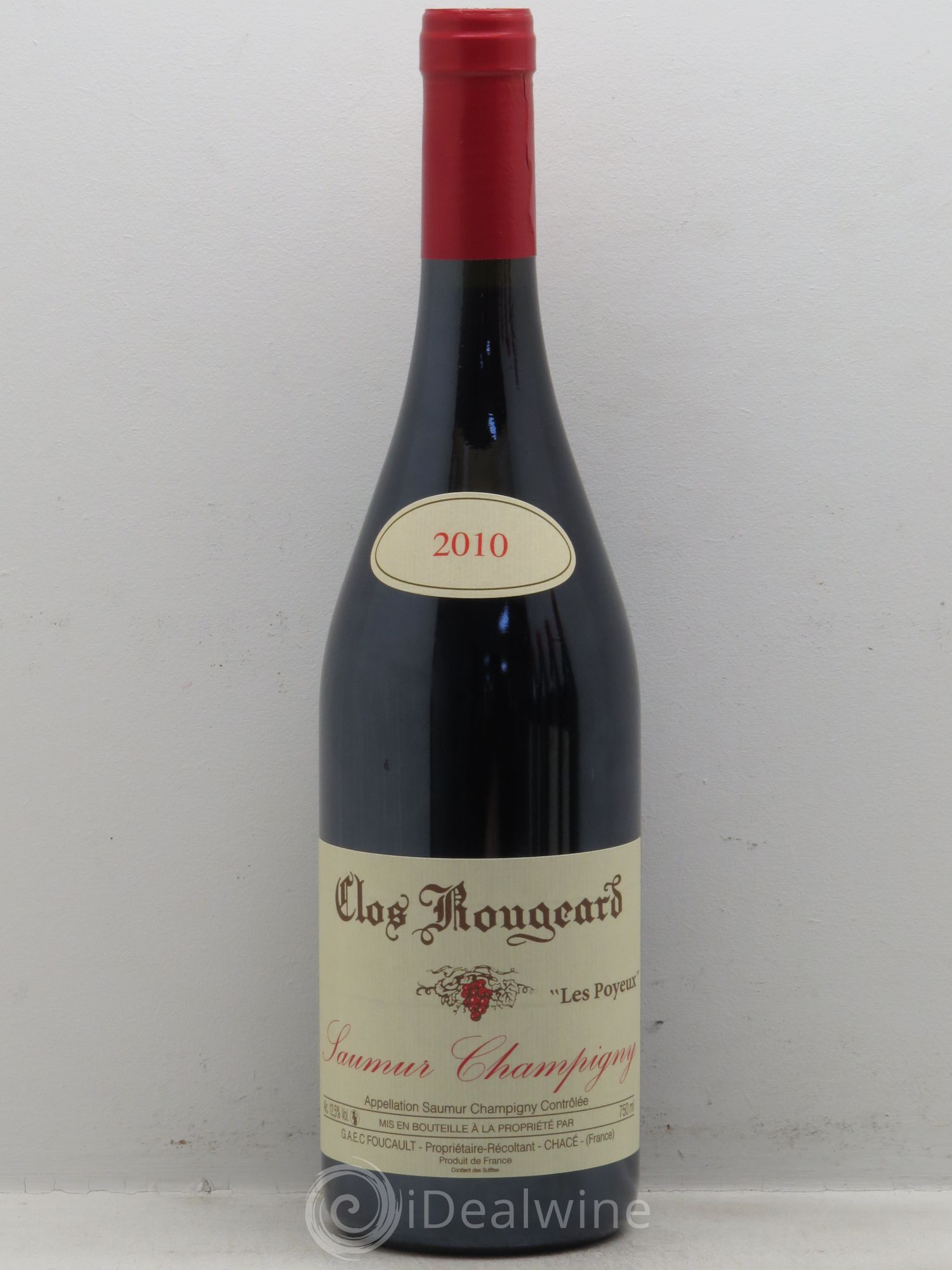 Saumur-Champigny Les Poyeux Clos Rougeard 2010 - Lot de 1 bouteille - 0