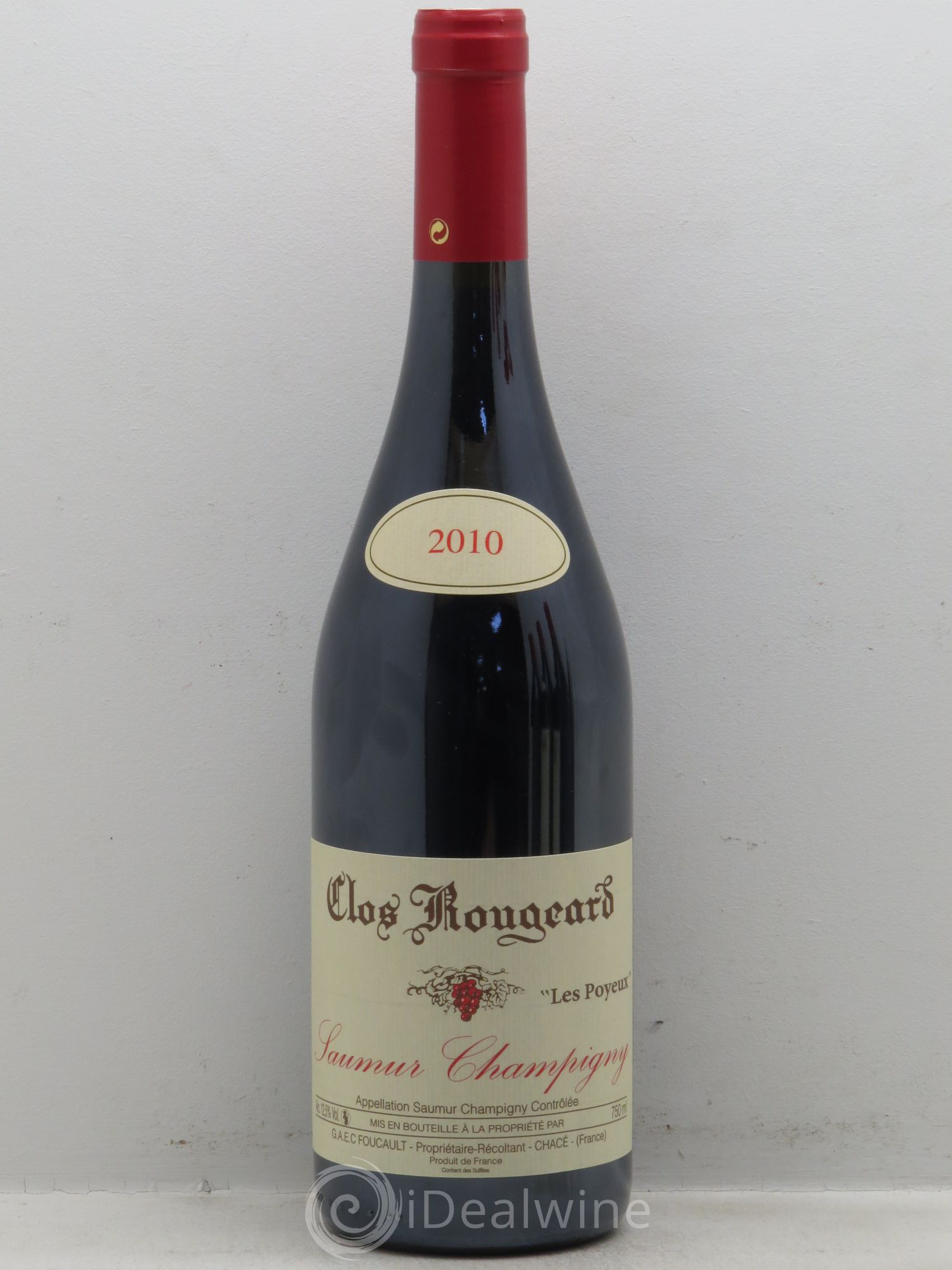 Saumur-Champigny Les Poyeux Clos Rougeard 2010 - Lot de 1 bouteille - 0