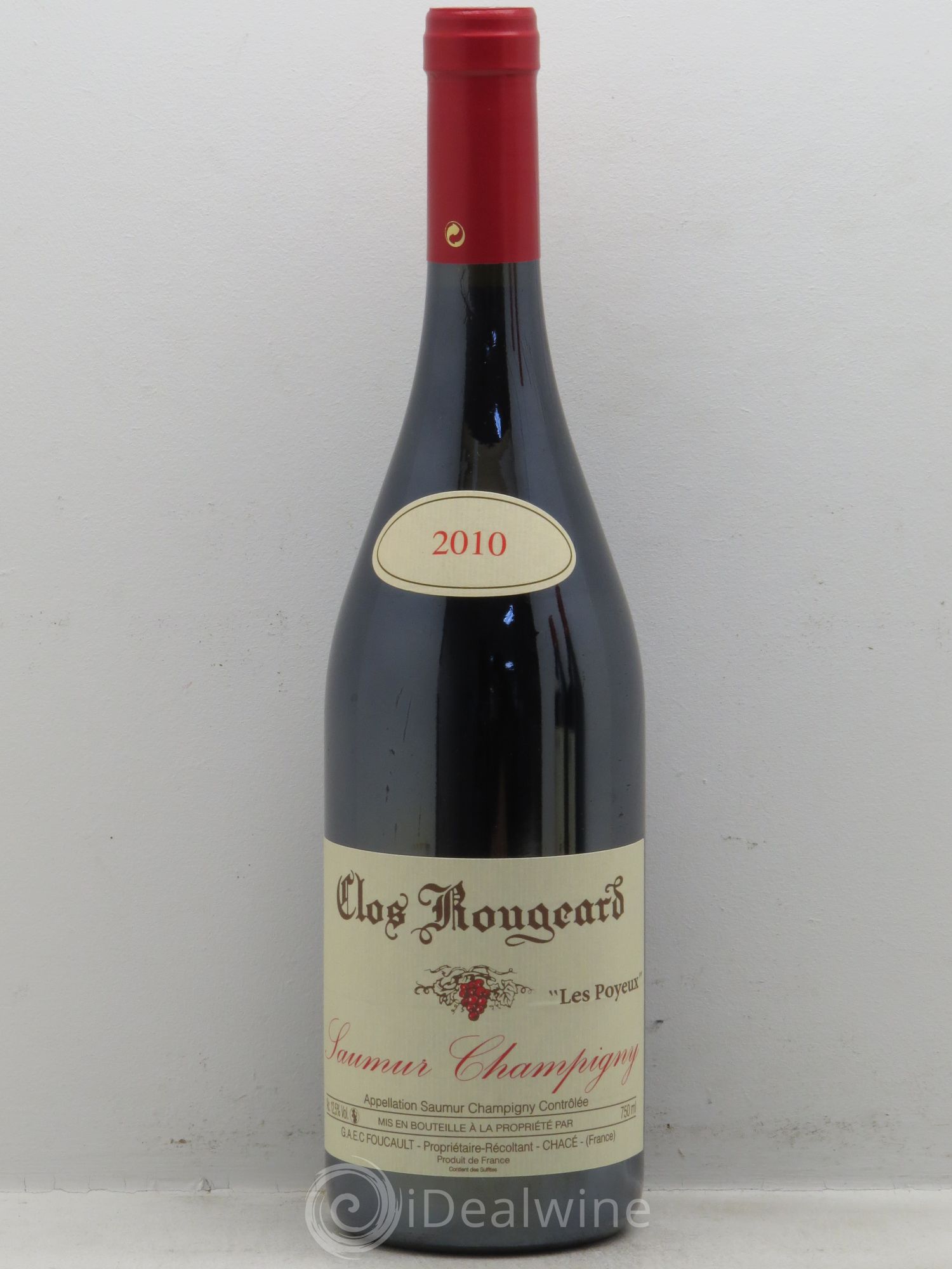 Saumur-Champigny Les Poyeux Clos Rougeard 2010 - Lot de 1 bouteille - 0