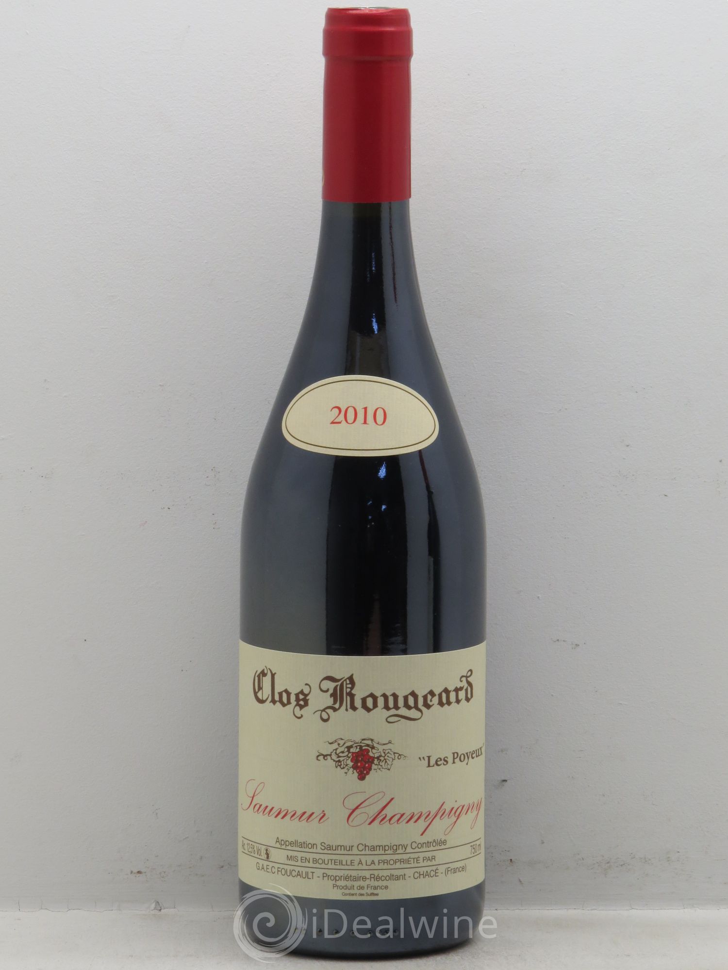 Saumur-Champigny Les Poyeux Clos Rougeard 2010 - Lot de 1 bouteille - 0