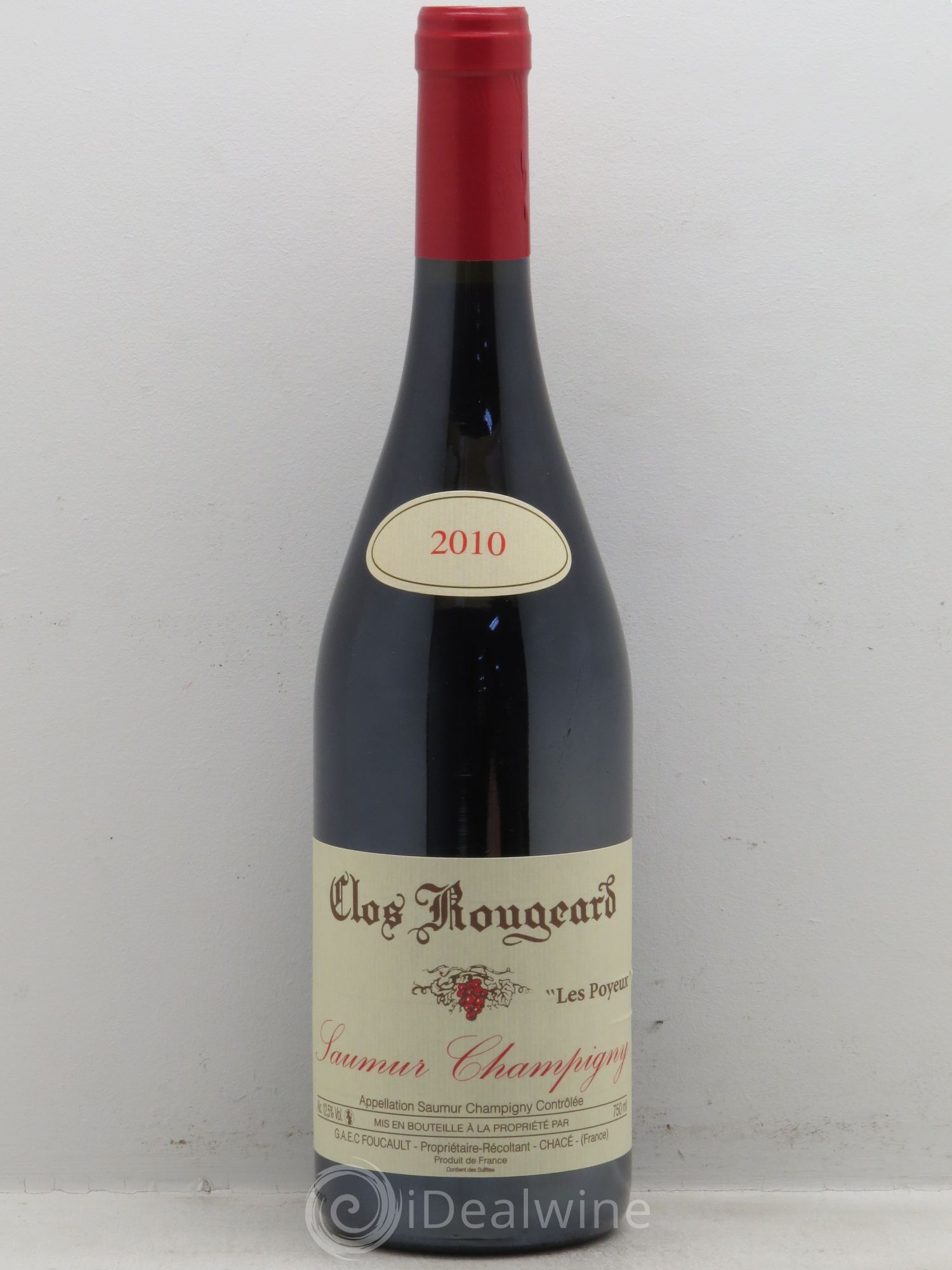 Saumur-Champigny Les Poyeux Clos Rougeard 2010 - Lot de 1 bouteille - 0