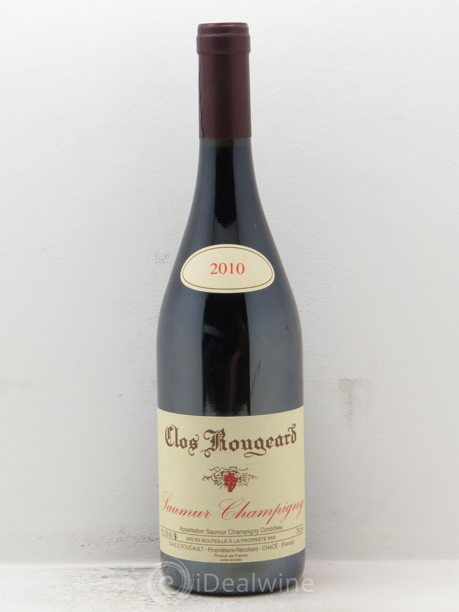 Saumur-Champigny Clos Rougeard (sans prix de réserve) 2010 - Lot de 1 bouteille - 0