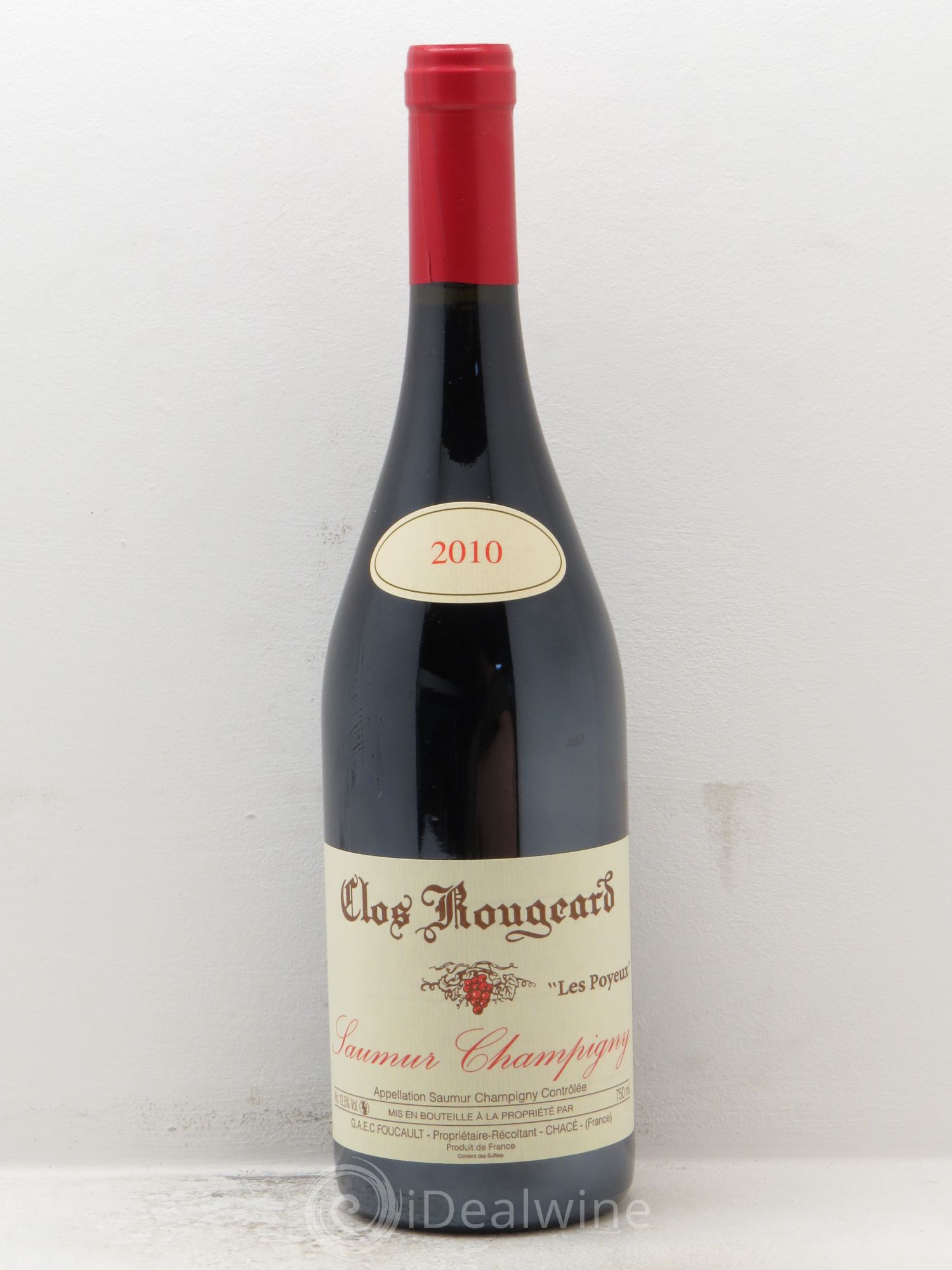 Saumur-Champigny Les Poyeux Clos Rougeard (sans prix de réserve) 2010 - Lot de 1 bouteille - 0