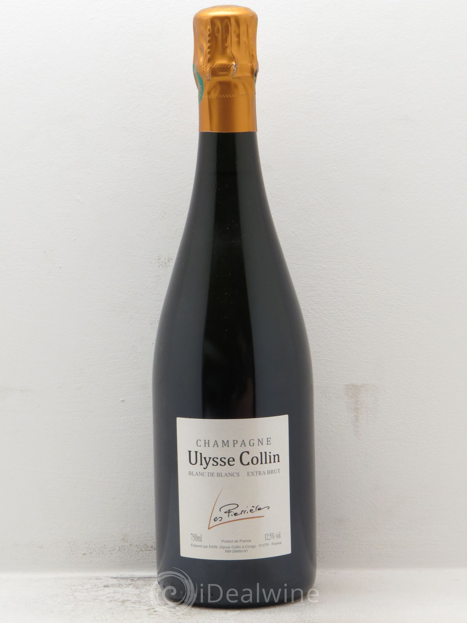 Champagne Ulysse Collin "les Perrières" Blanc de Blancs (sans prix de réserve) - Posten von 1 Flasche - 0